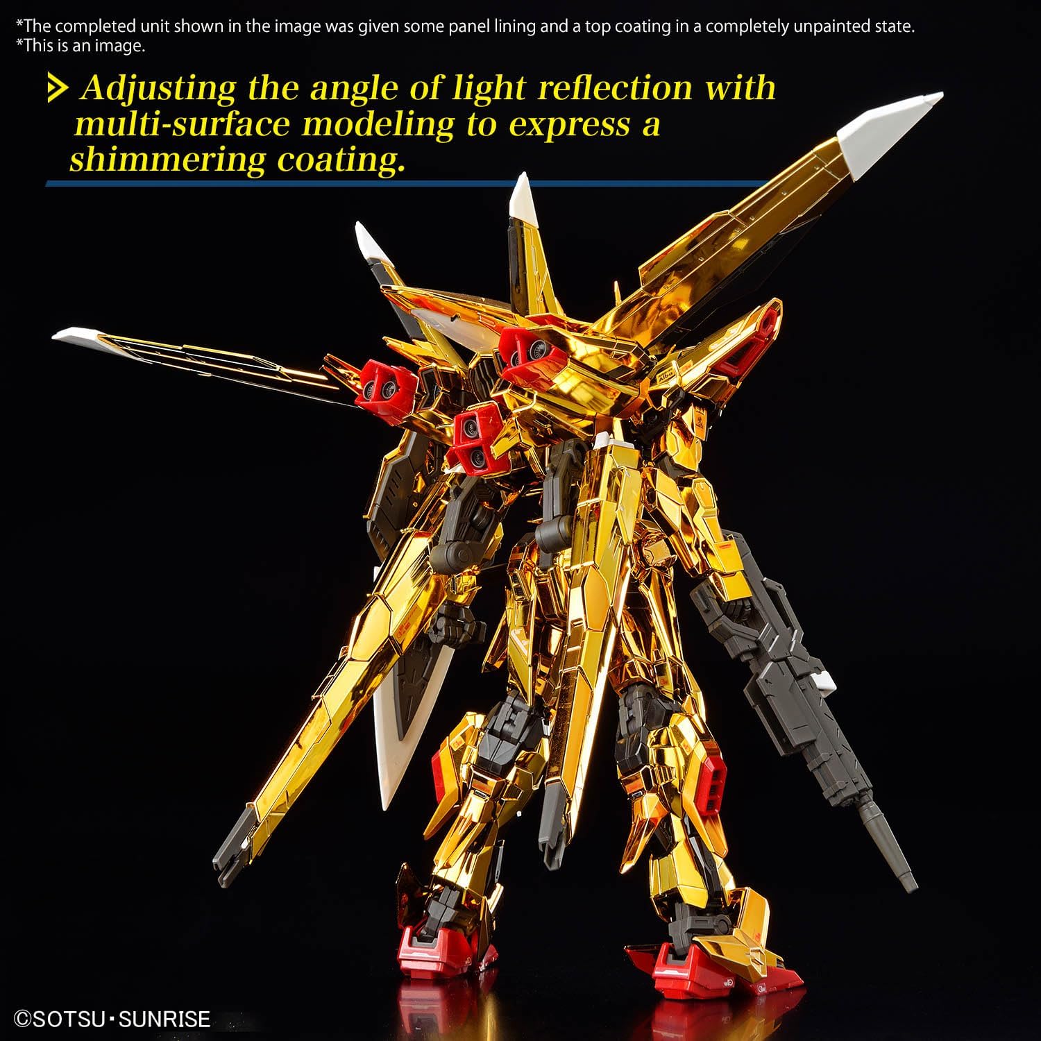 Mobile Suit Gundam SEED Destiny RG ORB-01 Akatsuki Gundam (Oowashi Unit) 1/144 Scale Model Kit - Bandai Spirits - Image 2