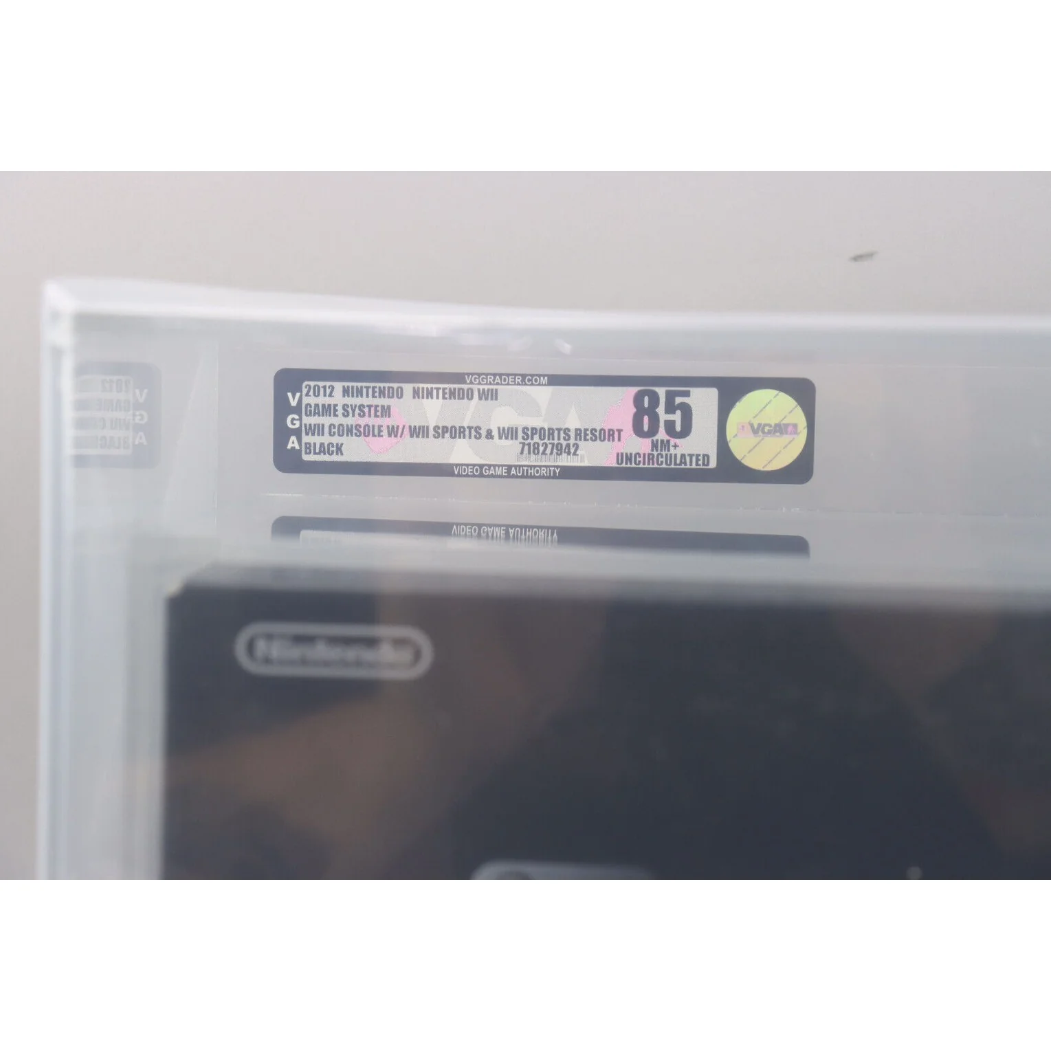 2012 Nintendo Wii Console Bundle w/Wii Sports & Resort VGA 85 NM+ Uncirculated! - Image 2