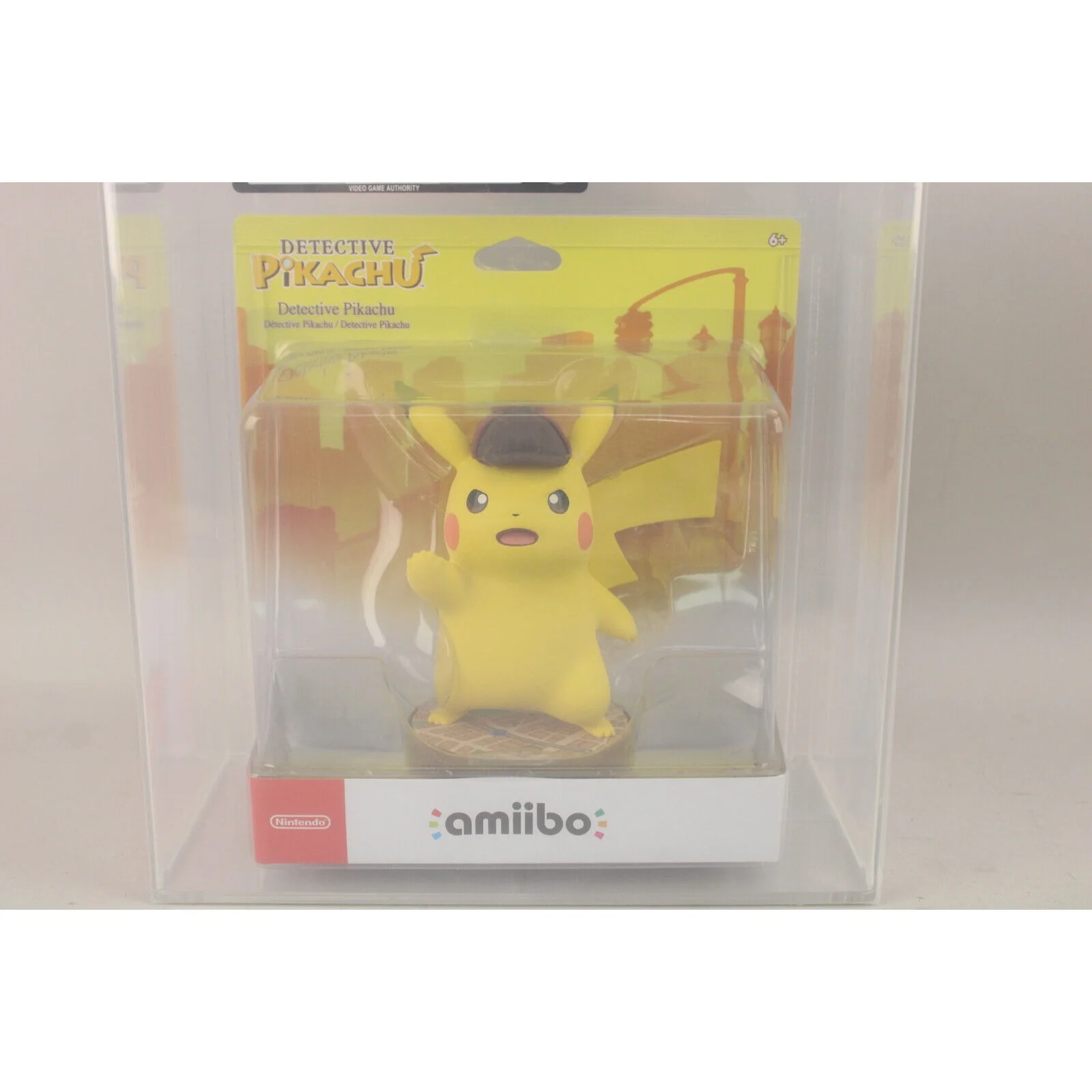 Nintendo Amiibo Detective Pikachu Figure New Fact. Sealed VGA Graded 85 NM+ 2018 - Image 5