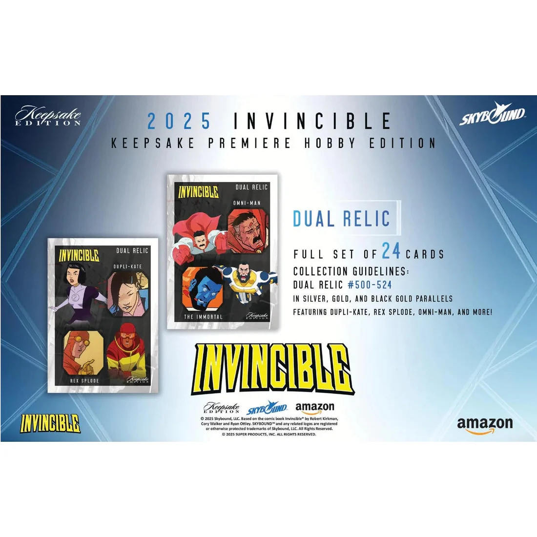 2025 Invincible Season 1 Keepsake Premier Edition Hobby Box - Skybound - Image 10
