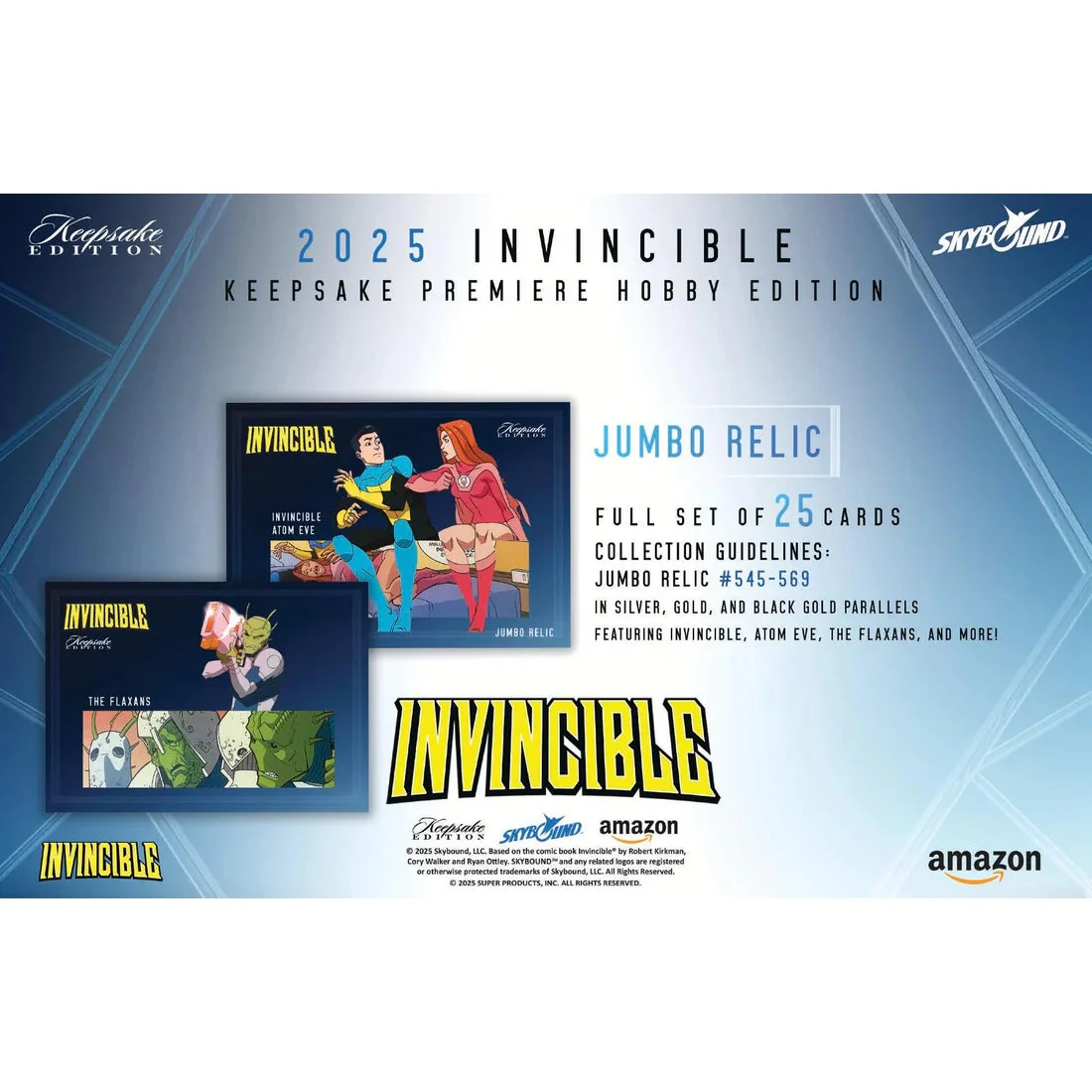 2025 Invincible Season 1 Keepsake Premier Edition Hobby Box - Skybound - Image 12