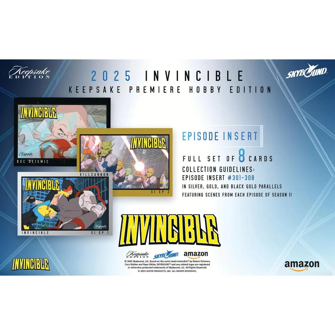 2025 Invincible Season 1 Keepsake Premier Edition Hobby Box - Skybound - Image 16