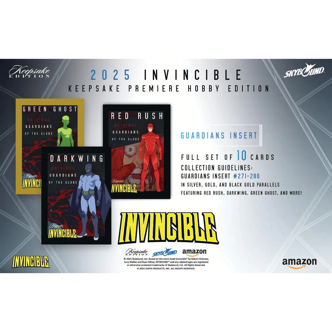 2025 Invincible Season 1 Keepsake Premier Edition Hobby Box - Skybound - Image 18