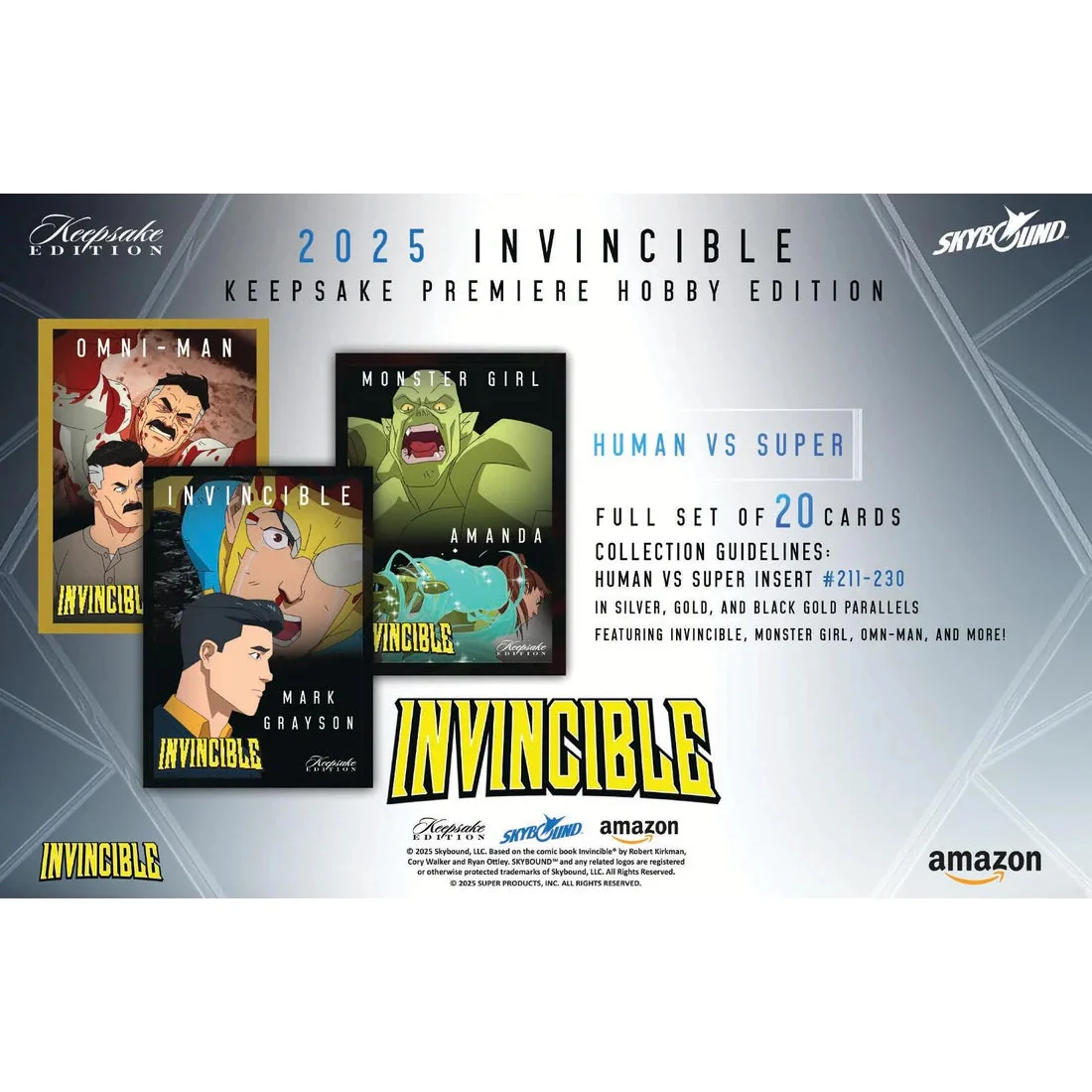 2025 Invincible Season 1 Keepsake Premier Edition Hobby Box - Skybound - Image 19