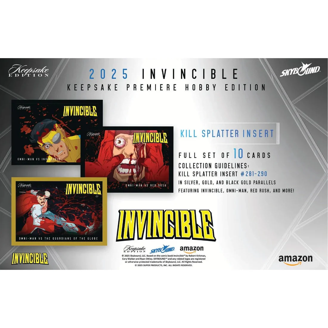 2025 Invincible Season 1 Keepsake Premier Edition Hobby Box - Skybound - Image 20