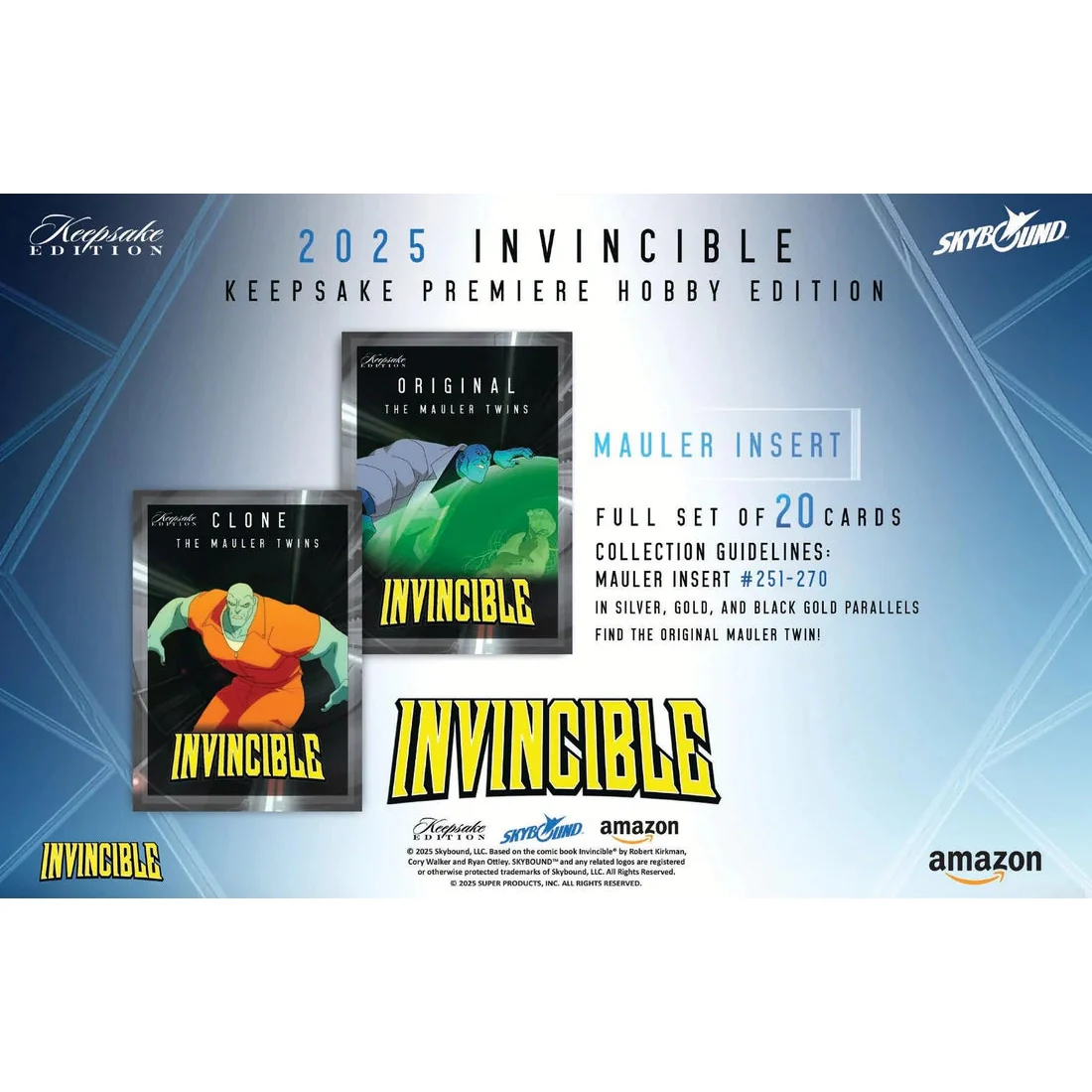 2025 Invincible Season 1 Keepsake Premier Edition Hobby Box - Skybound - Image 21