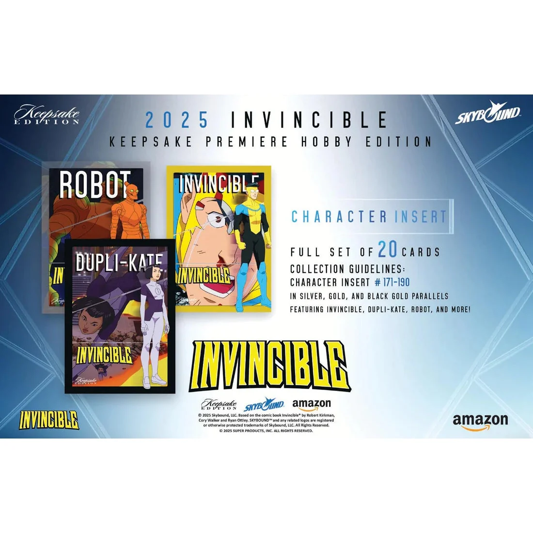 2025 Invincible Season 1 Keepsake Premier Edition Hobby Box - Skybound - Image 25