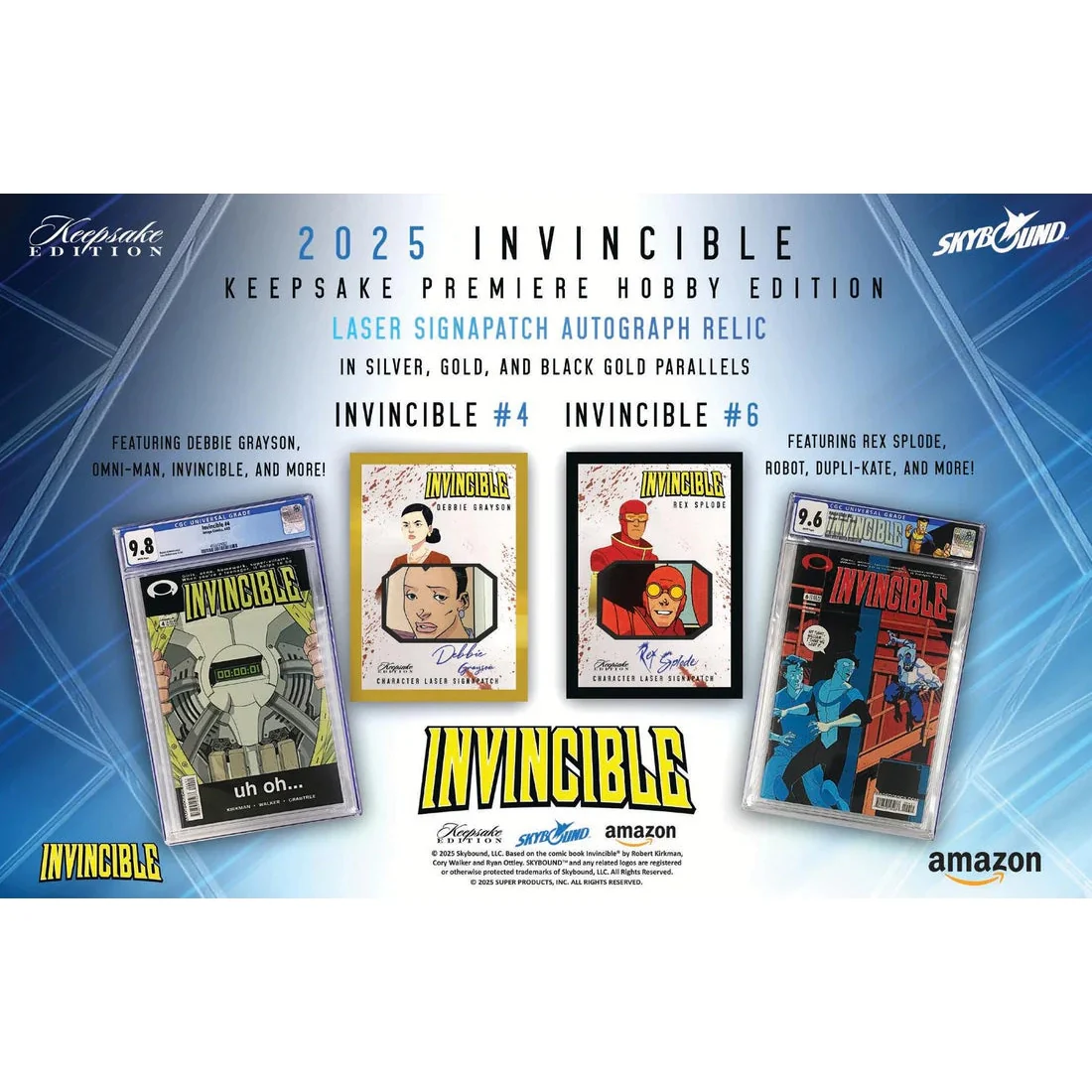2025 Invincible Season 1 Keepsake Premier Edition Hobby Box - Skybound - Image 6