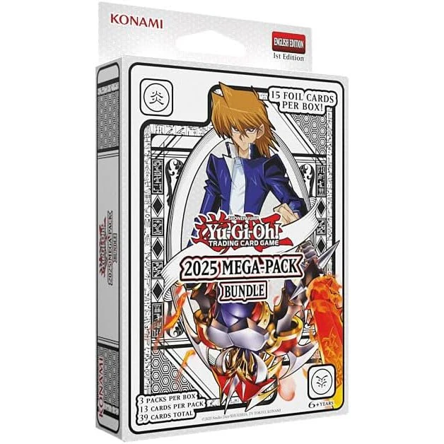 Yu-Gi-Oh! CCG 2025 Mega Pack Bundle - 1 Box: 15 Foil Cards - Konami - Image 2