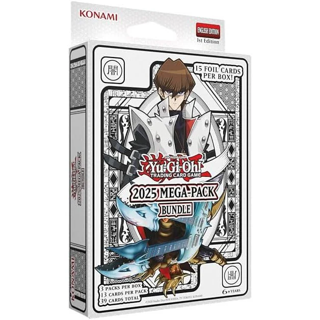 Yu-Gi-Oh! CCG 2025 Mega Pack Bundle - 1 Box: 15 Foil Cards - Konami - Image 3