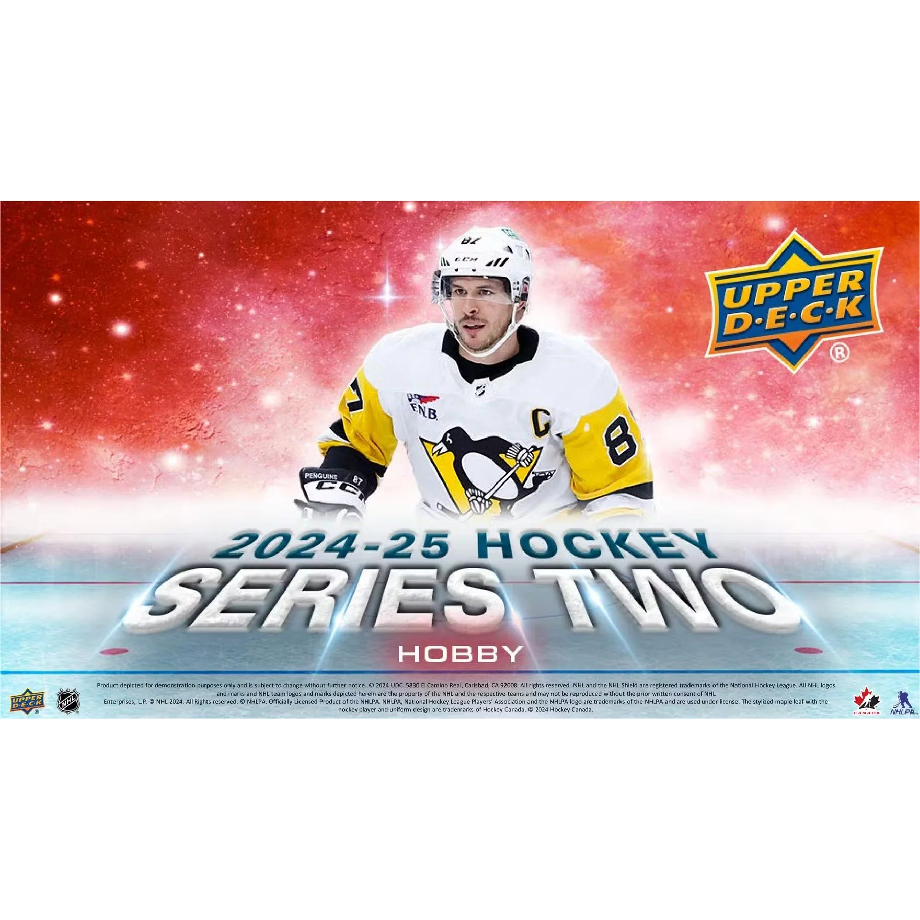 2024-25 NHL Hockey Series 2 Hobby Pack - 12 Cards - Upper Deck - Image 2