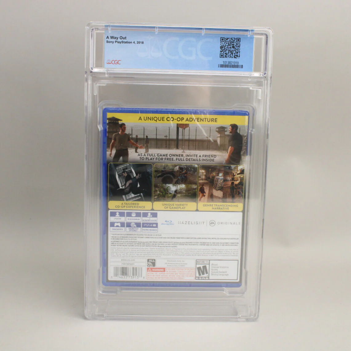 A Way Out Sony PlayStation 4 PS4 New Factory Sealed CGC Graded 9.9 A++ Flawless! - Image 3