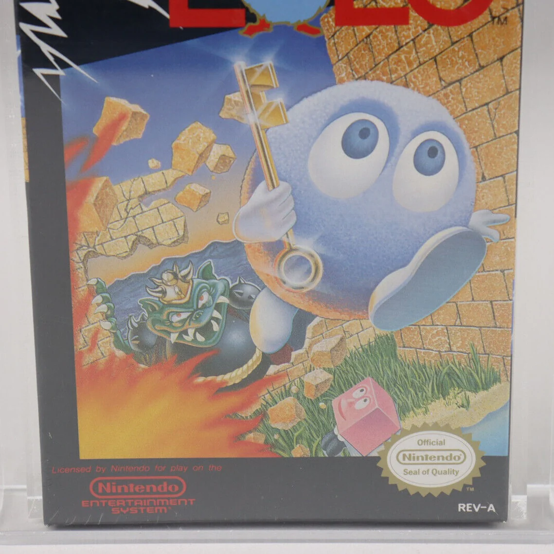 Adventures of Lolo Nintendo NES 1989 Hal New Factory Sealed VGA Graded 85 NM+ - Image 3
