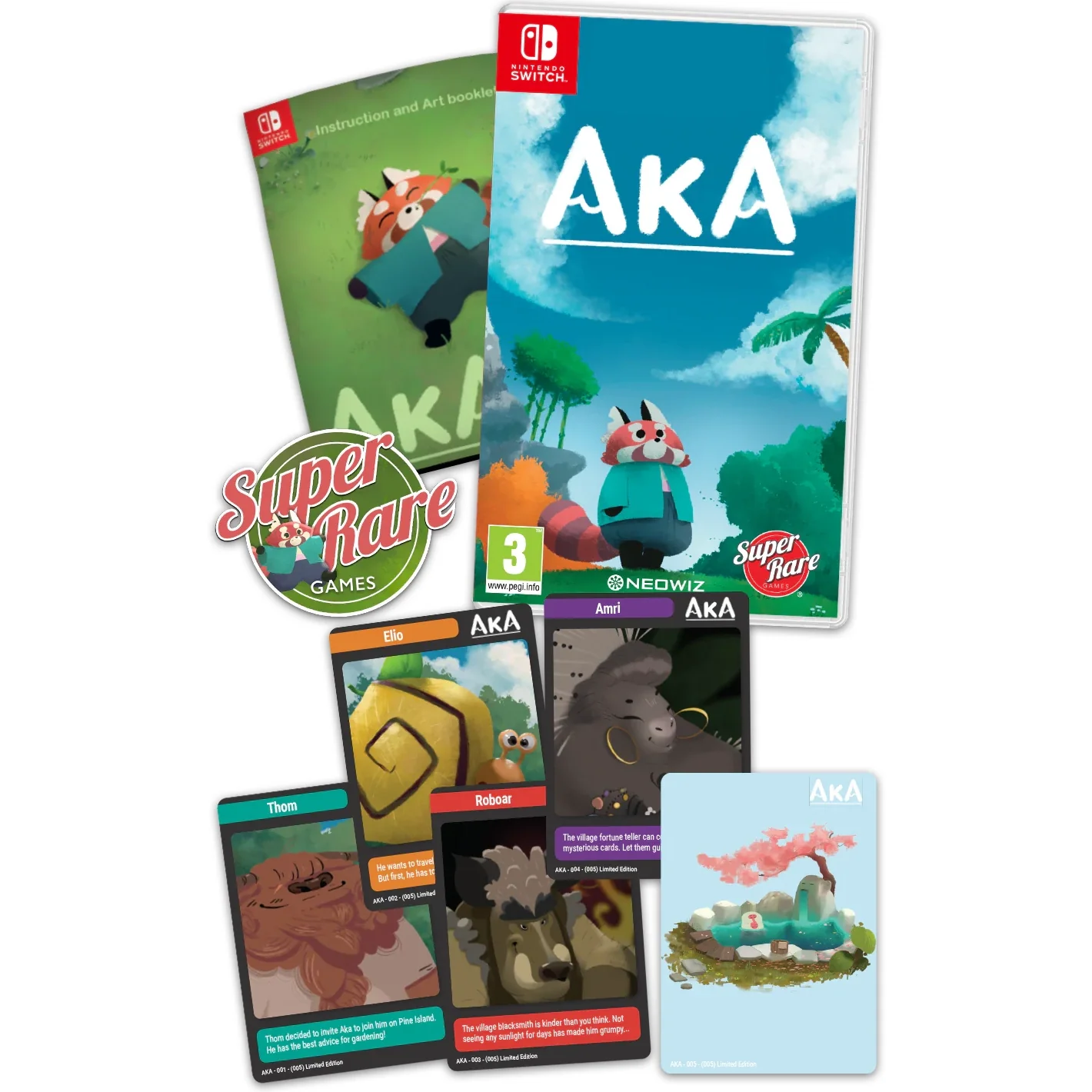 Aka - Nintendo Switch - Super Rare Games #136 - Image 2