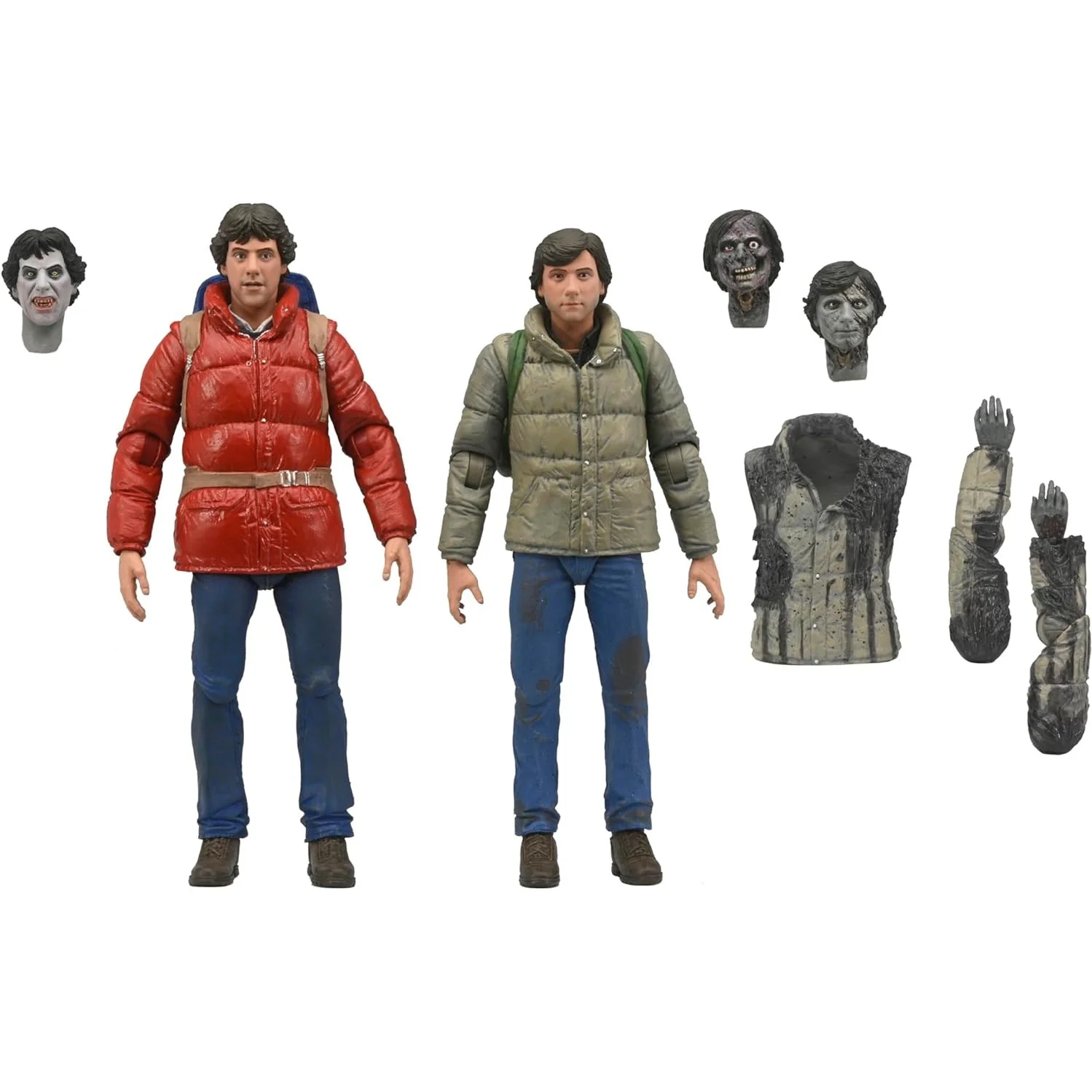 An American Werewolf in London Jack Goodman & David Kessler Action Figure 2-Pack - NECA - Image 7