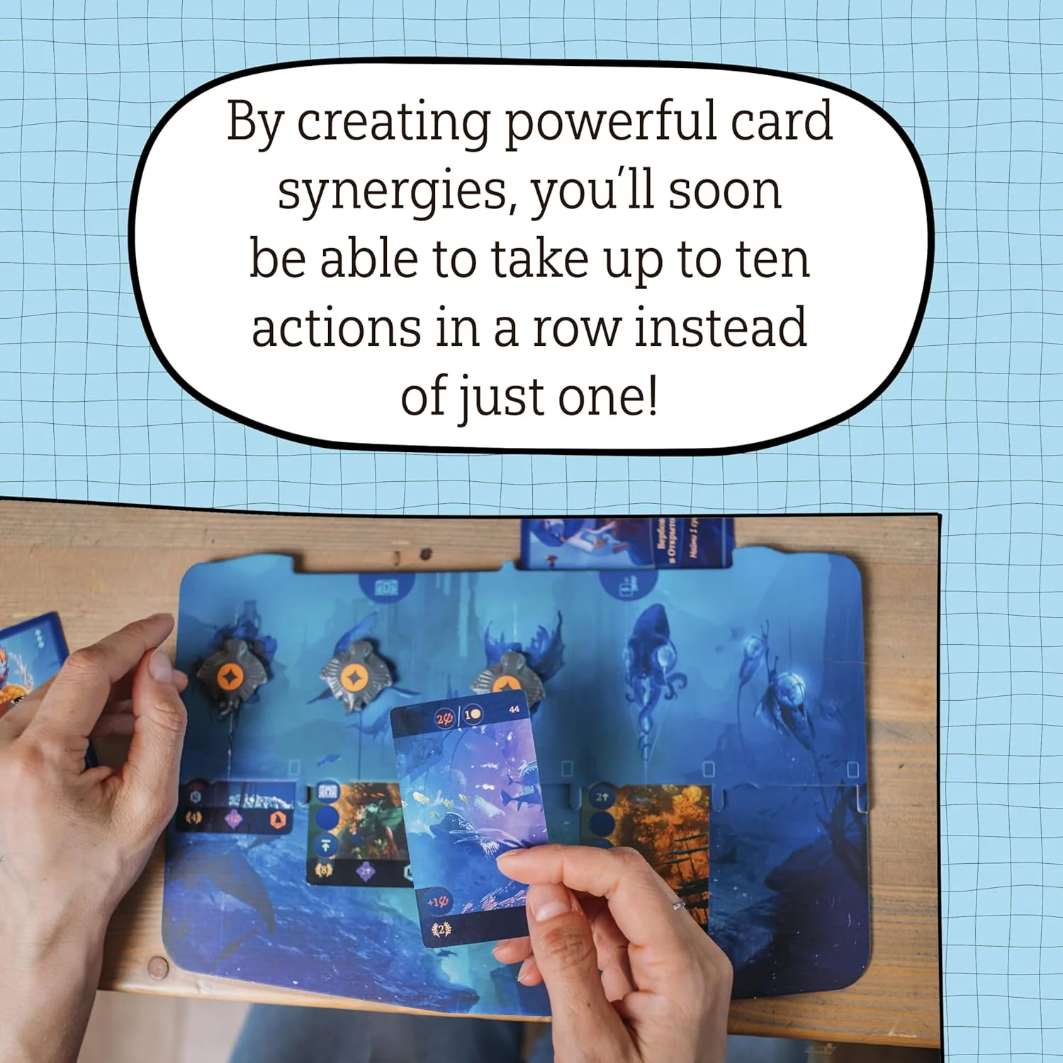 Aquatica Diving Strategy Board Game - Arcane Wonders - Image 5