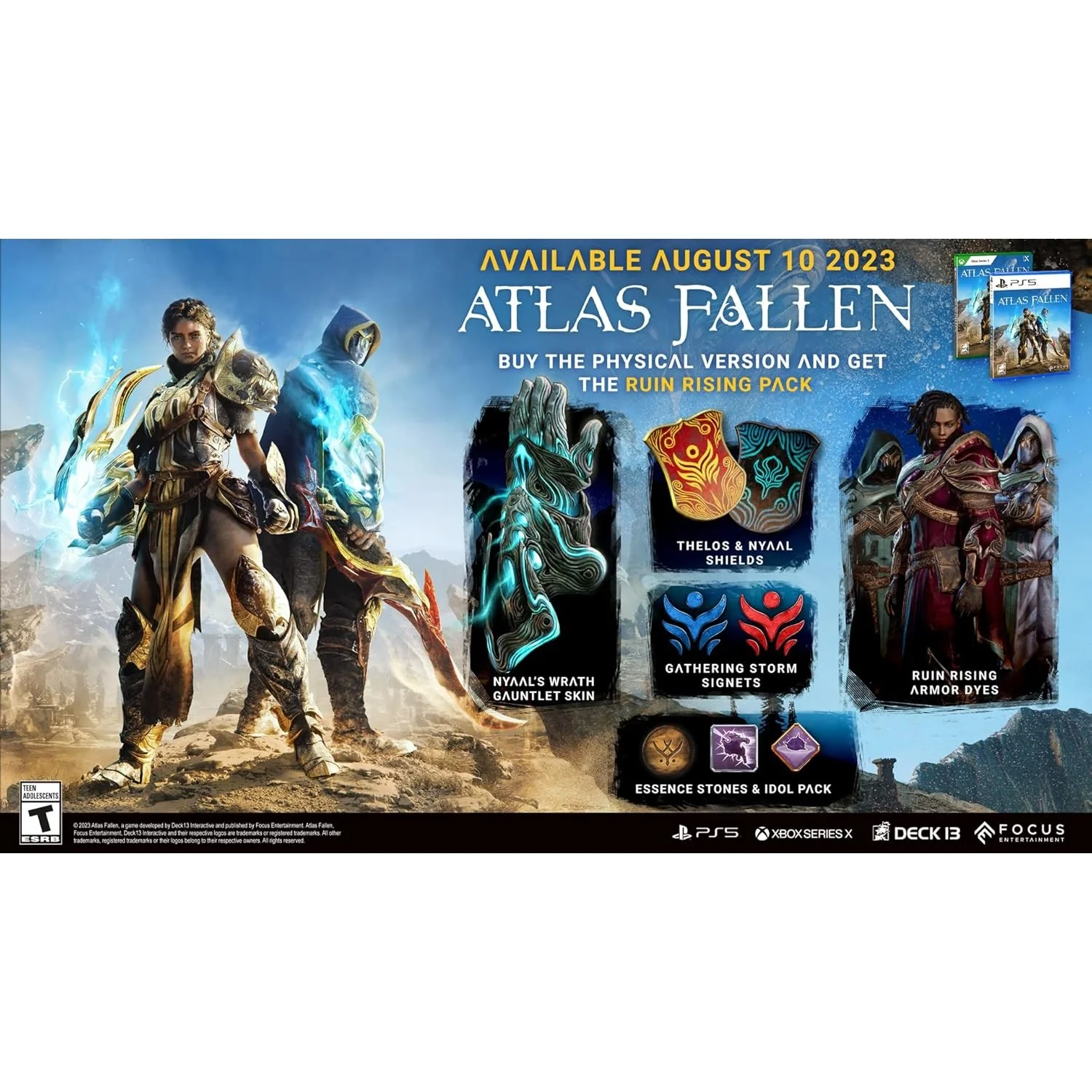Atlas Fallen - Xbox Series X - Deck13 Interactive, Focus Entertainment - Image 2