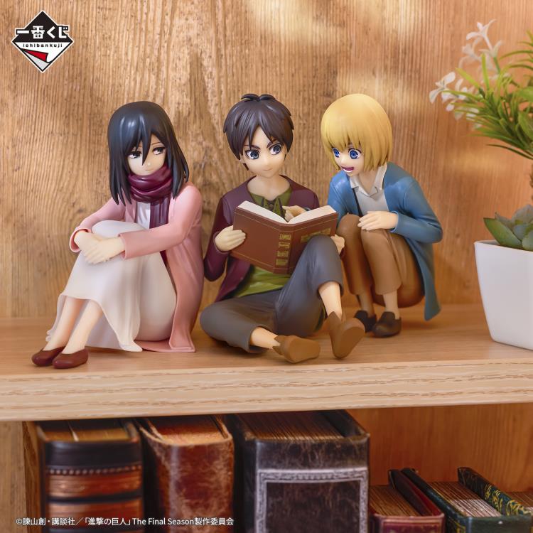Attack on Titan Eren Jaeger, Mikasa Ackerman & Armin Arlert (Rumbling) Figure - Bandai Spirits (Ichibansho) - Image 4