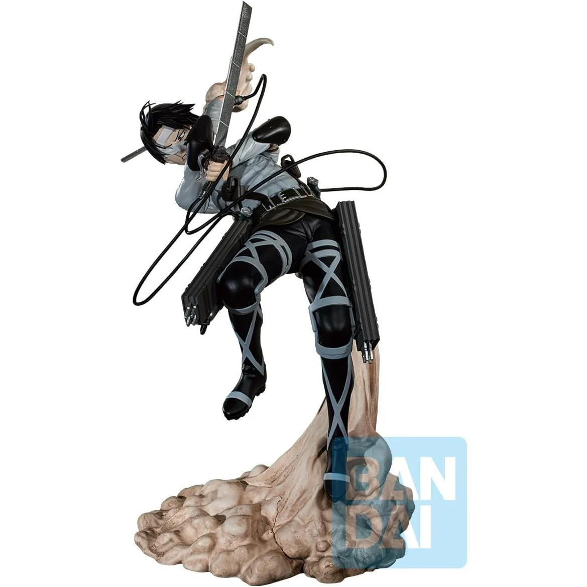 Attack on Titan Levi Ackerman (Rumbling) Figure - Bandai Spirits (Ichibansho) - Image 5