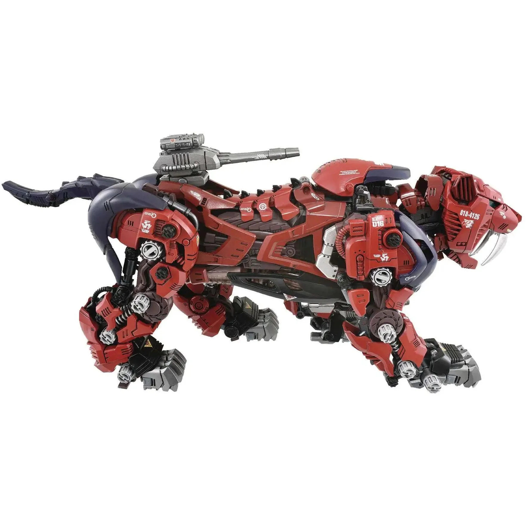 Zoids 40th Anniversary AZ-05 Saber Tiger 1/72 Scale Anime Figure Kit - Kotobukiya (Zoids Highend Master Model) - Image 3