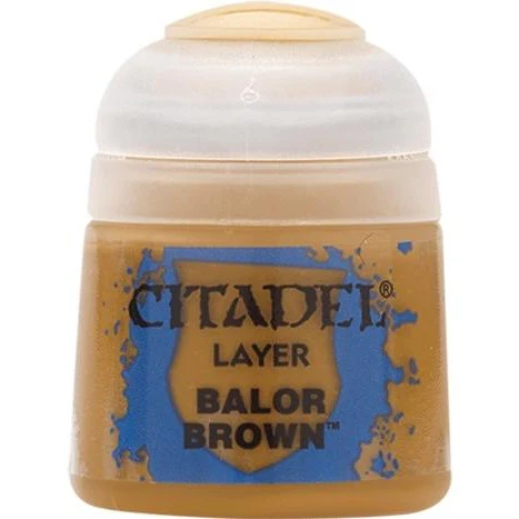 Citadel Layer: Balor Brown - Warhammer Model Paint, 12ml Pot - Games Workshop - Image 2