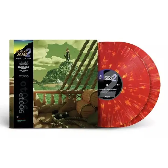 Banana Jamz 2 OST - Vinyl LP Record (Red Swirl) - Image 2