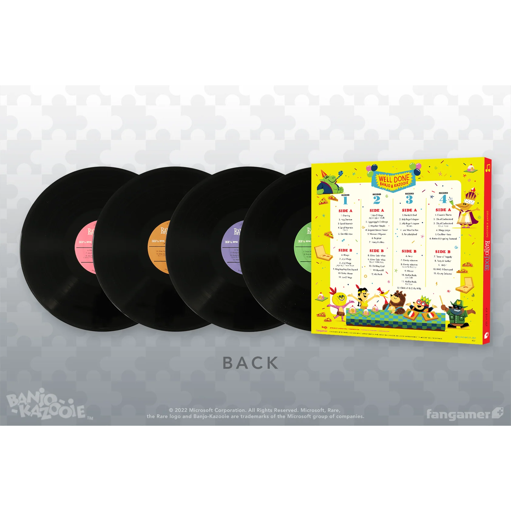 Banjo Tooie Soundtrack 4 Vinyl Box Set - Image 3
