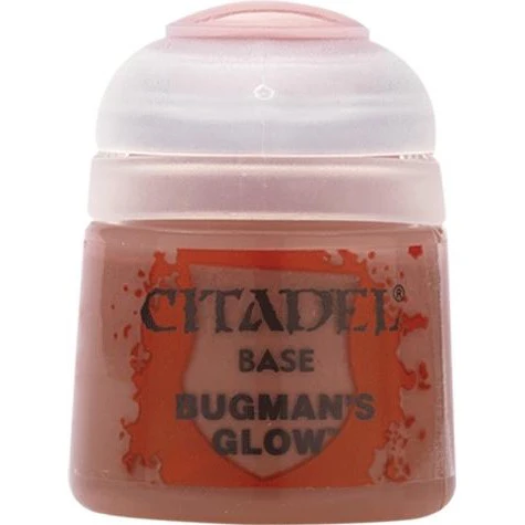 Citadel Base: Bugman's Glow - Warhammer Model Paint, 12ml Pot - Games Workshop
