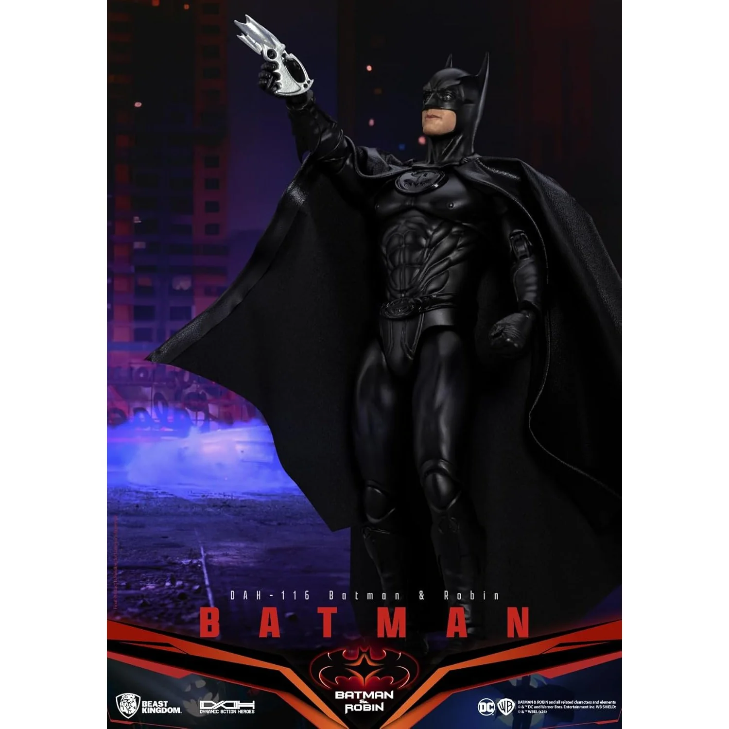 Batman & Robin 1997 Batman Action Figure - Beast Kingdom - Dynamic 8ction Heroes DAH-116 - Image 2