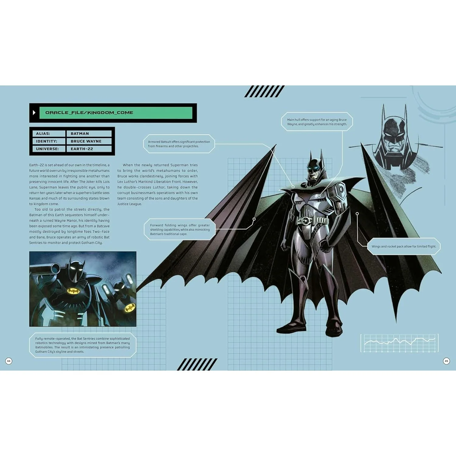 Batman: The Multiverse of the Dark Knight: An Illustrated Guide by Matthew K. Manning - Hardcover Book - Insight Editions - Image 3