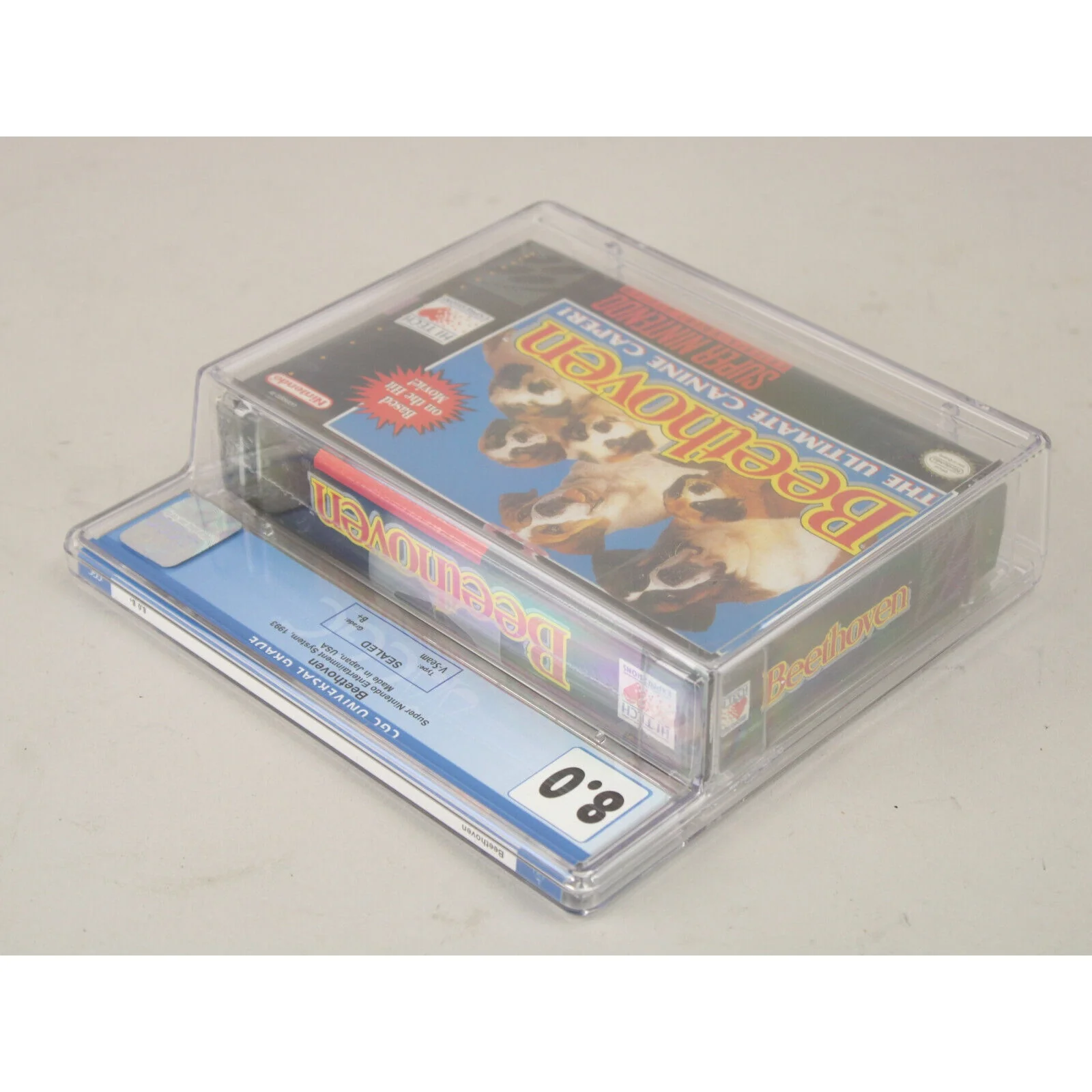Beethoven Super Nintendo SNES 1993 New Factory Sealed CGC Graded 8.0 B+ VGA Wata - Image 5