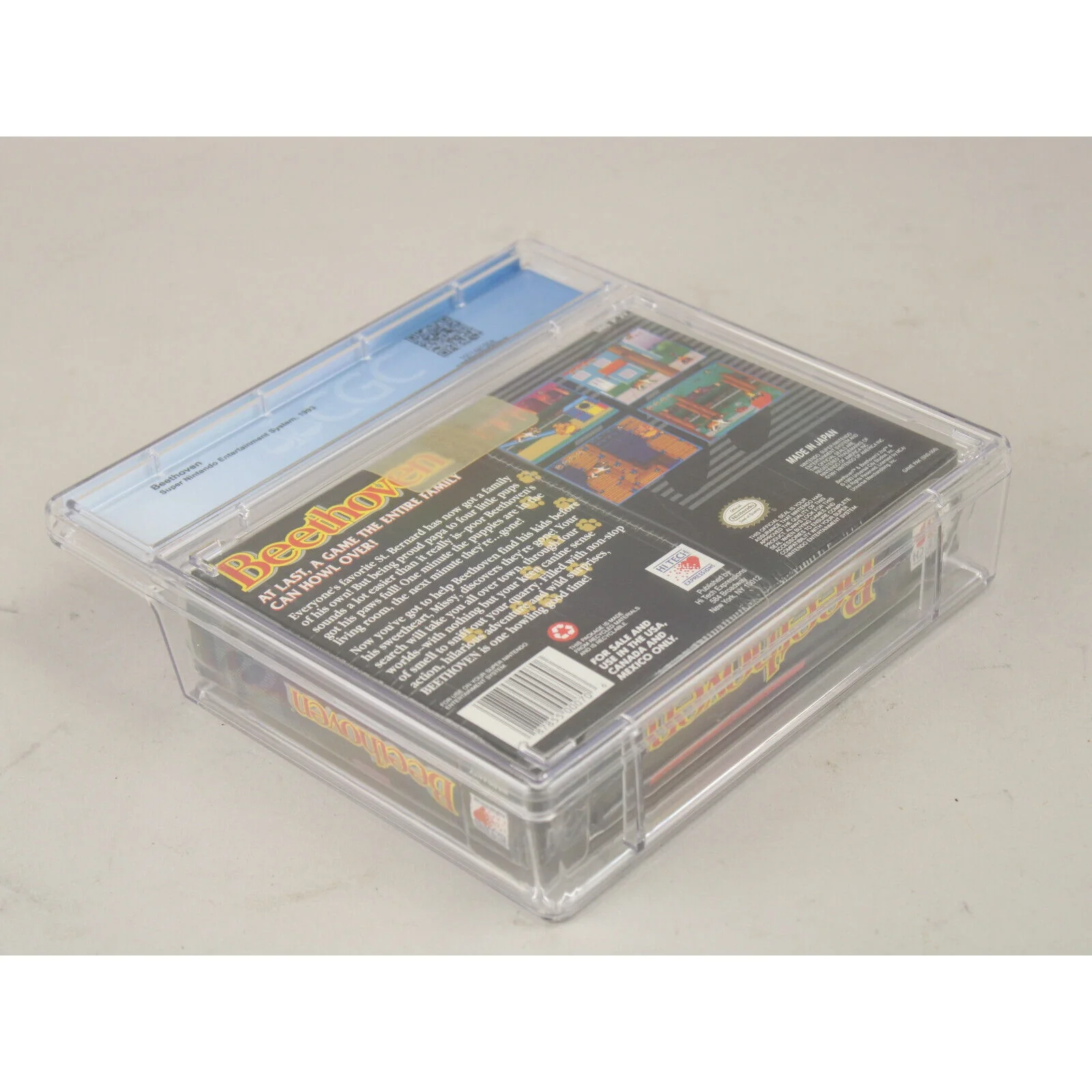 Beethoven Super Nintendo SNES 1993 New Factory Sealed CGC Graded 8.0 B+ VGA Wata - Image 6