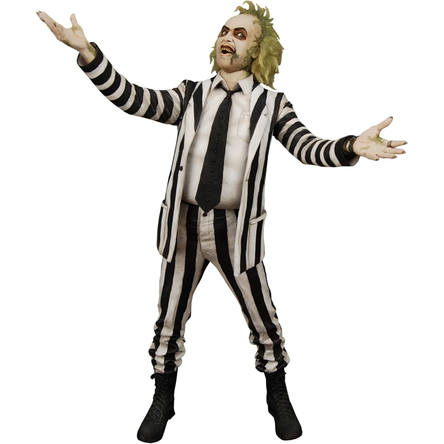Beetlejuice (1988) Striped Suit Beetlejuice 1/4 Scale Figure
