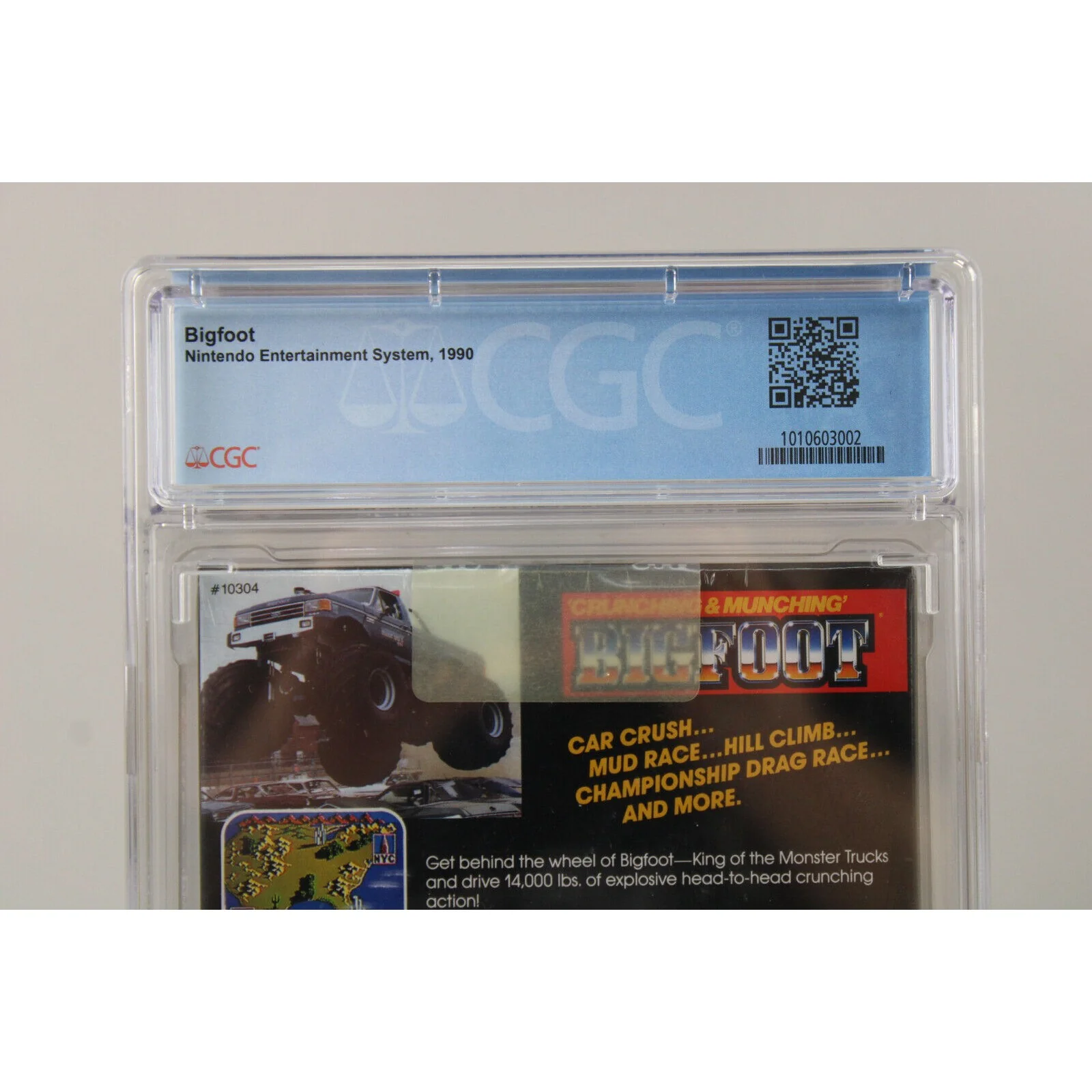 Bigfoot Nintendo NES 1990 New Factory Sealed H-Seam CGC Graded 9.0 A+ VGA Wata - Image 5