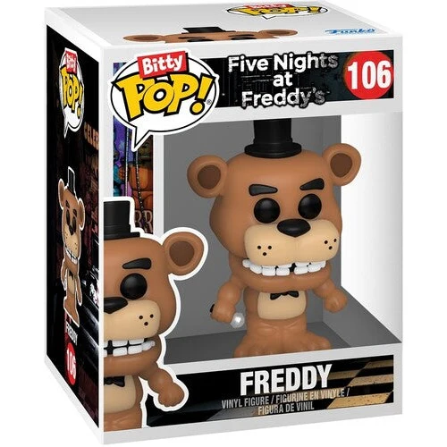 Five Nights at Freddy's Freddy & Bonnie - Vinyl Mini Figure 2-Pack - Funko Bitty POP! #106 & 107 - Image 2
