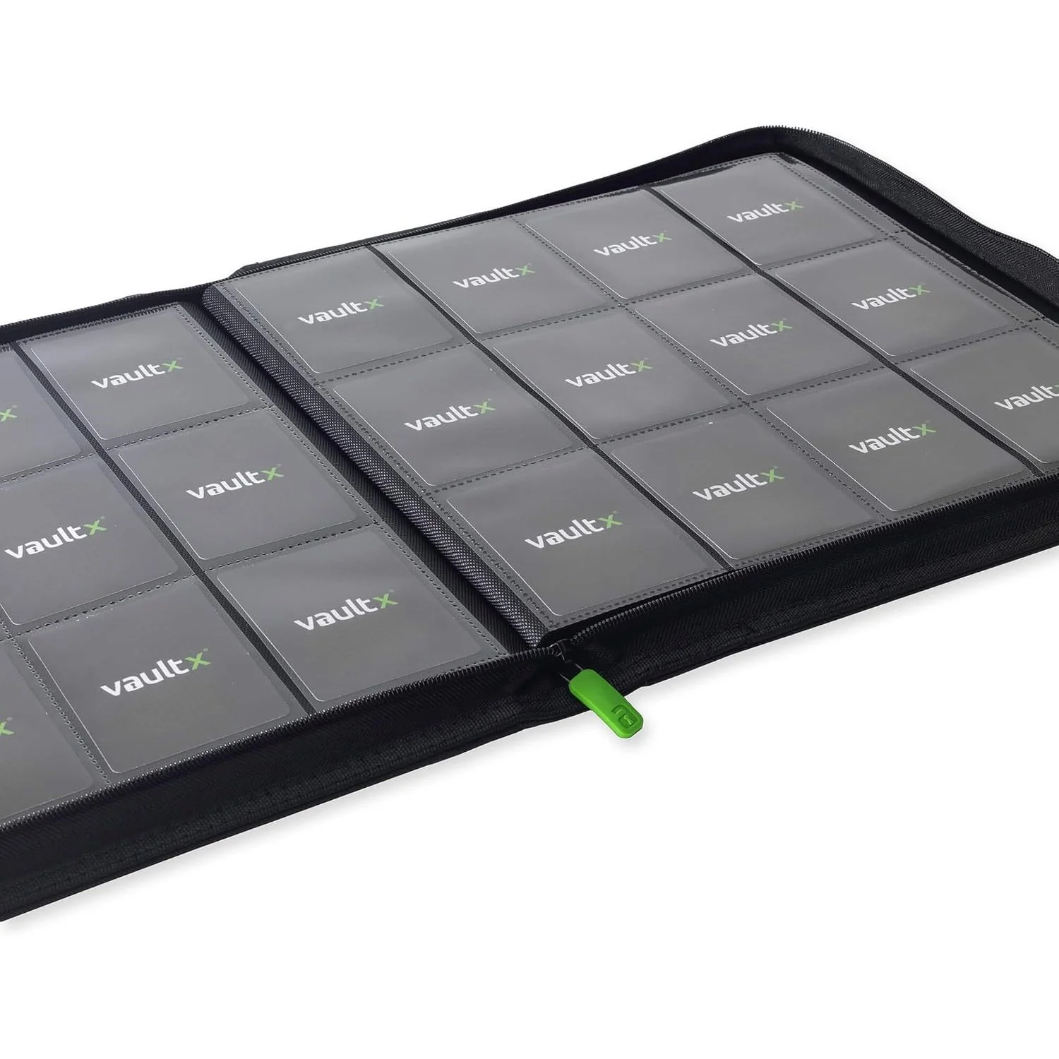Exo-Tec Zip Binder XL - 12-Pocket, Holds 624 Cards, Black - Vault X - Image 8