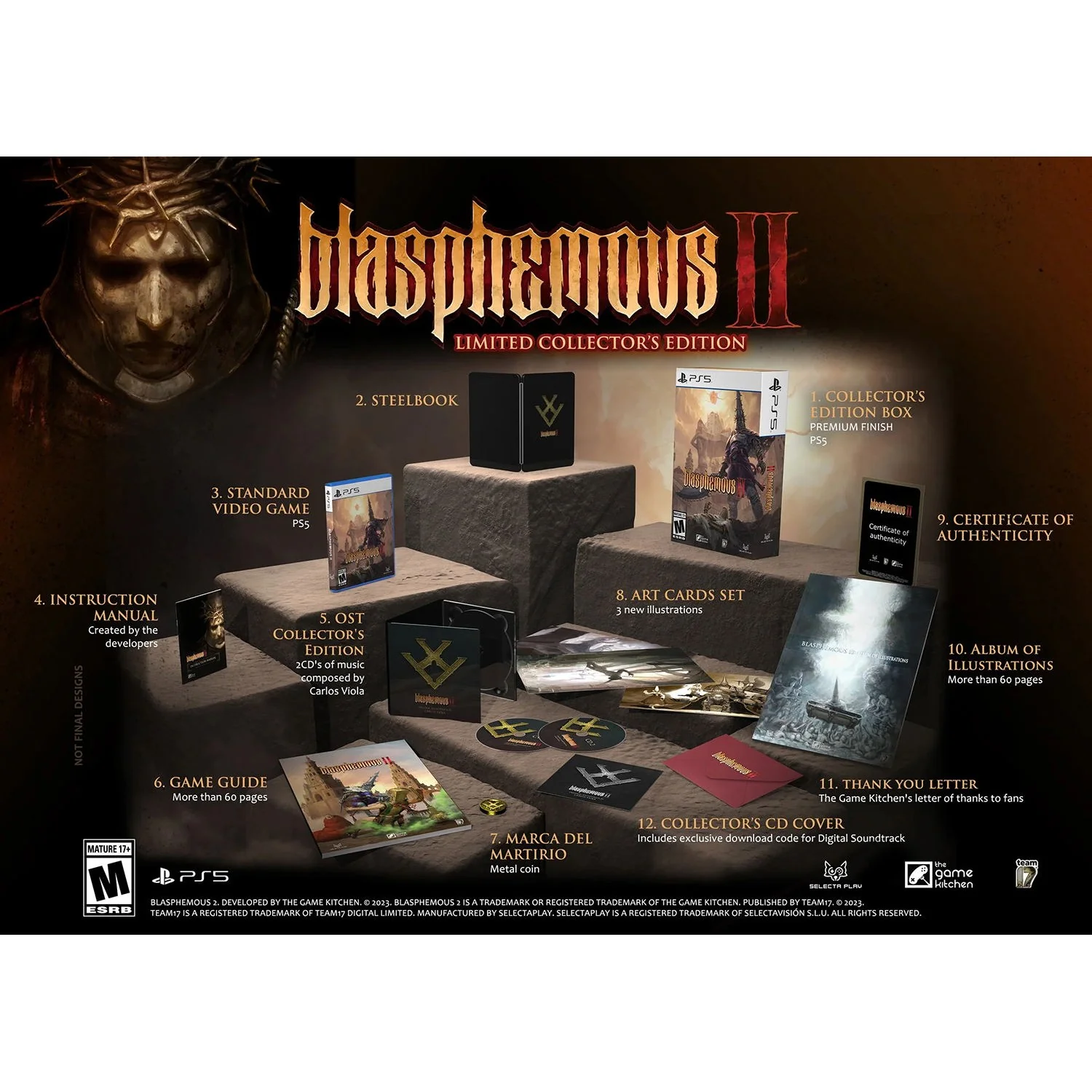 Blasphemous 2 Collector's Edition - PlayStation 5 - Game Kitchen, Selecta Play - Image 2