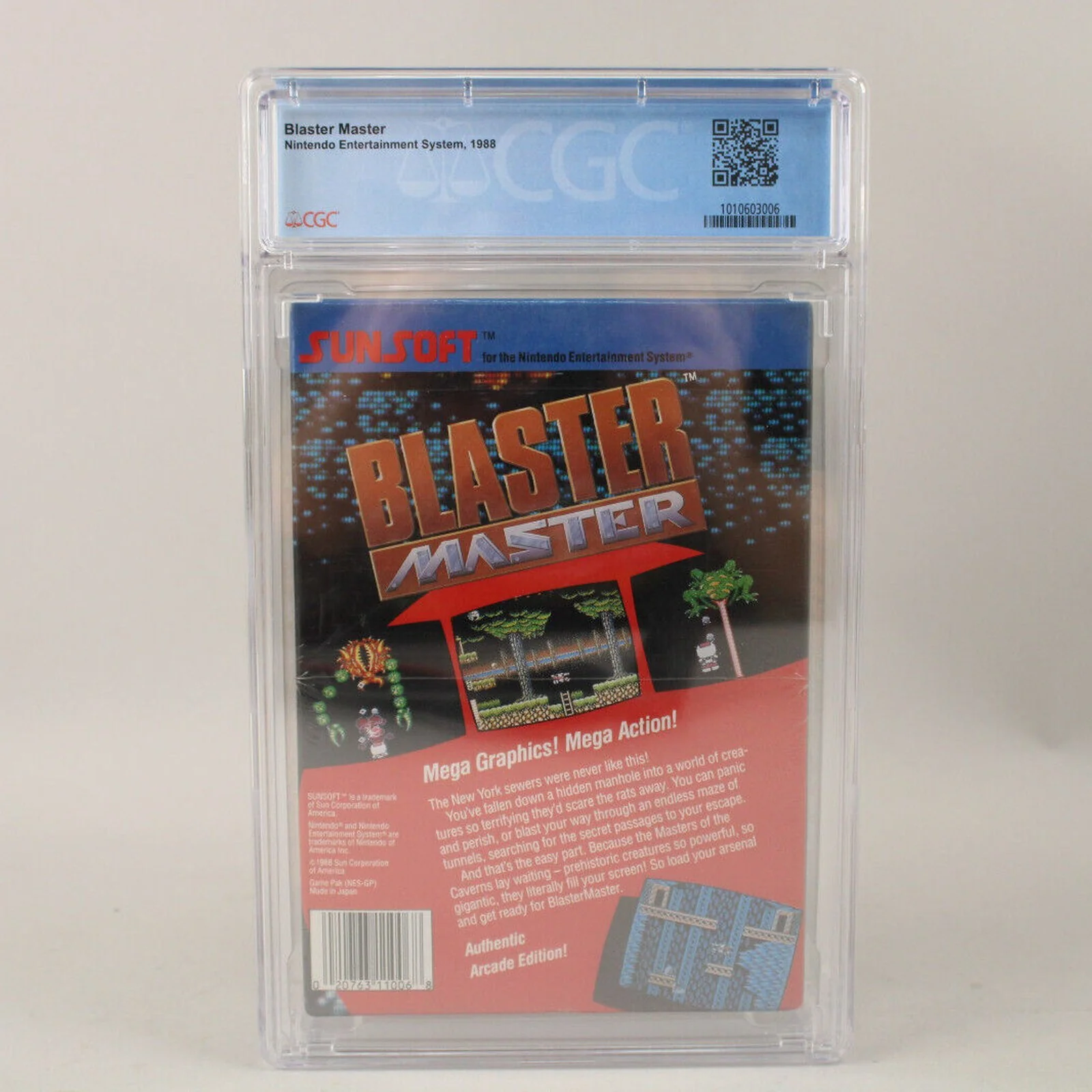 Blaster Master Nintendo NES Ex. Rare Circle Seal Ver. CGC Graded 9.2 A VGA Wata - Image 4