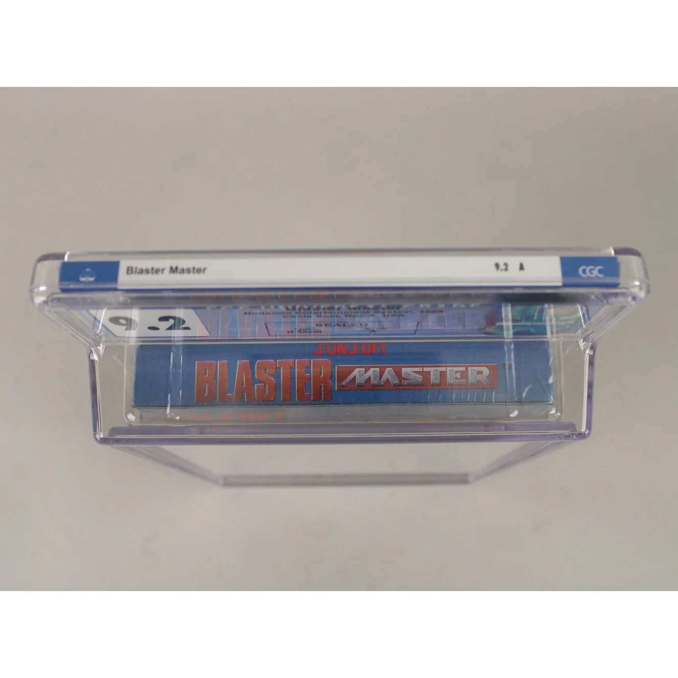 Blaster Master Nintendo NES Ex. Rare Circle Seal Ver. CGC Graded 9.2 A VGA Wata - Image 8