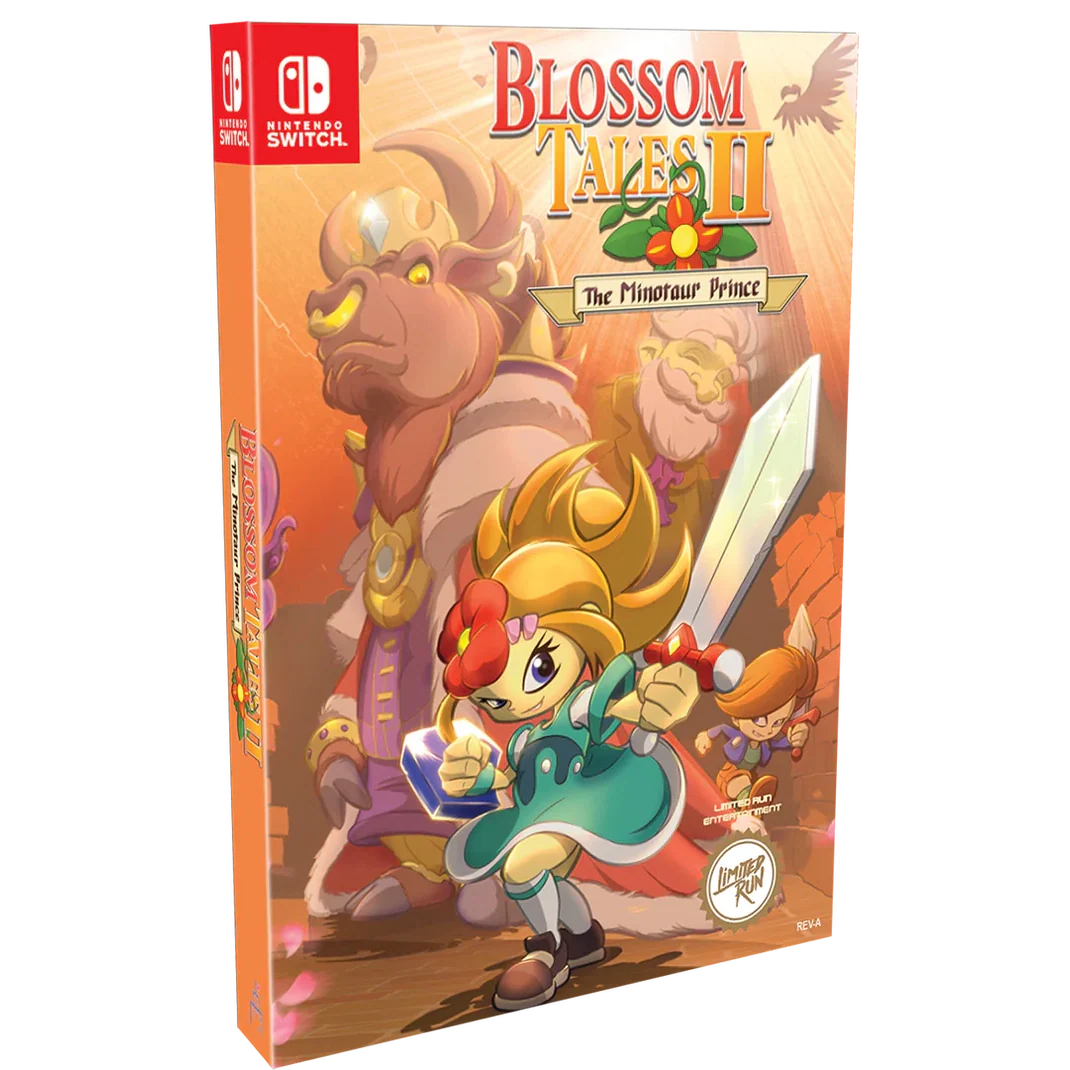 Blossom Tales II: The Minotaur Prince Deluxe Edition - Nintendo Switch - Playtonic Friends, Limited Run