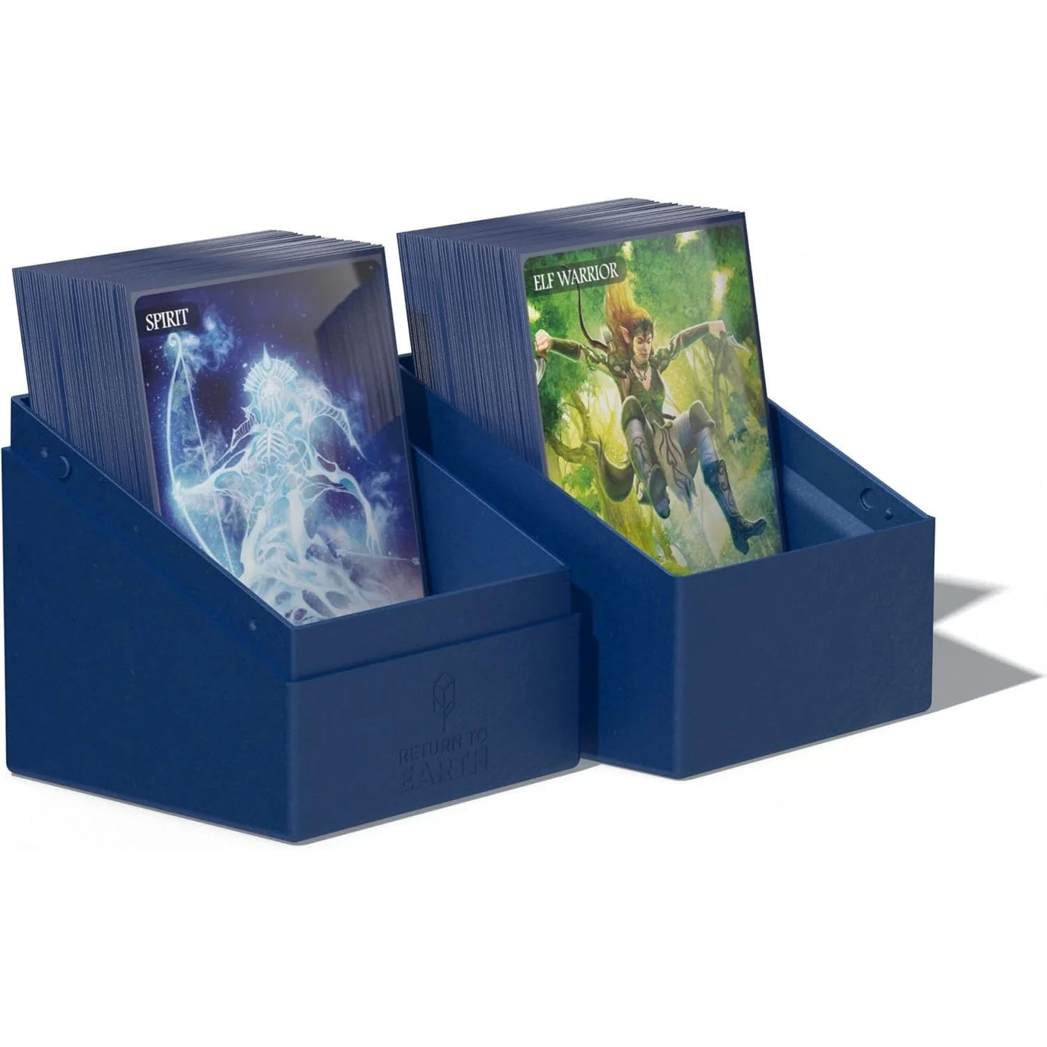 Return to Earth Boulder 100+ TCG Deck Case - Blue, Holds 100 2x Sleeved Cards - Ultimate Guard - Image 8
