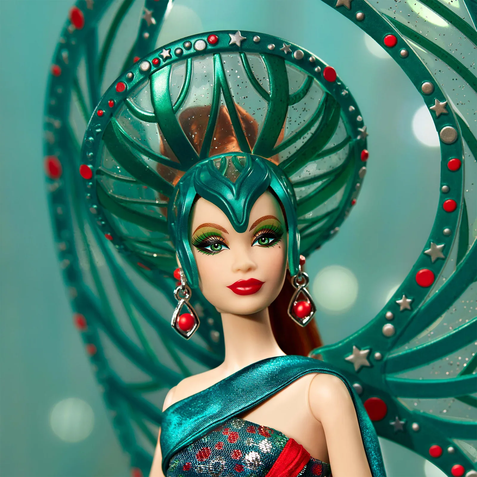 Bob Mackie Holiday Angel Barbie Doll - Mattel Creations - Image 5
