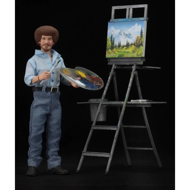 The Joy of Painting Bob Ross Clothed Action Figure - NECA - Image 2