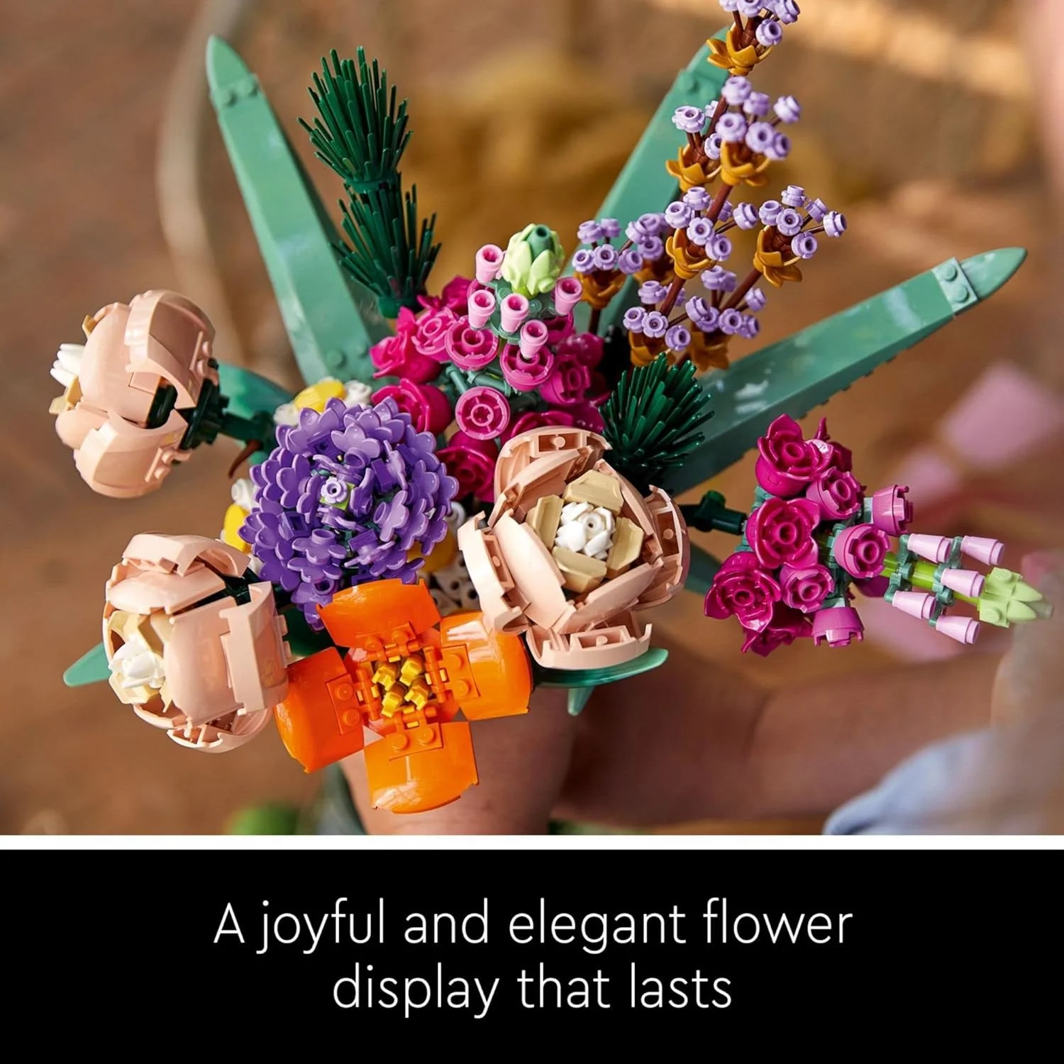 LEGO Icons Botanical Collection Flower Bouquet Building Set - LEGO #10280 - Image 2
