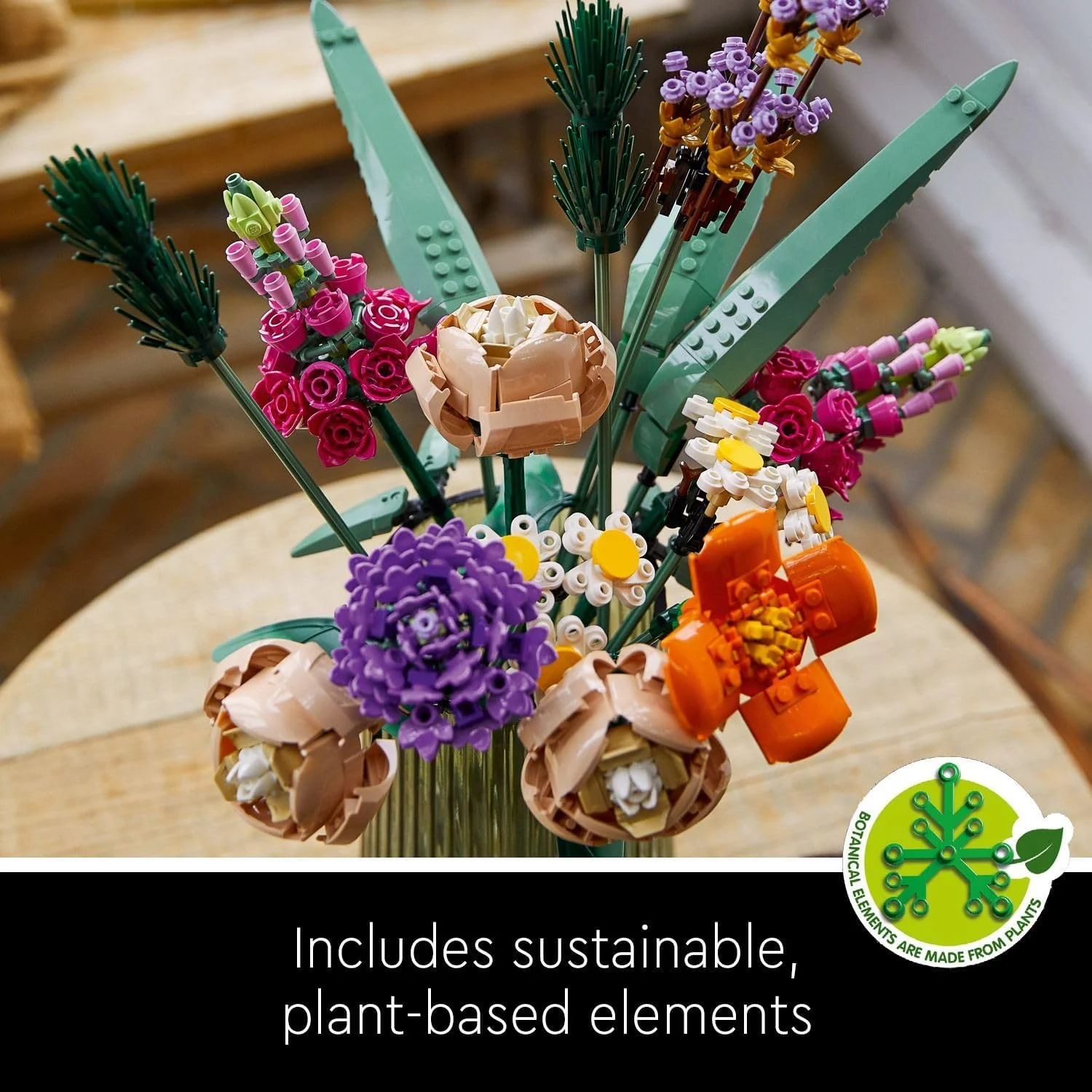 LEGO Icons Botanical Collection Flower Bouquet Building Set - LEGO #10280 - Image 7
