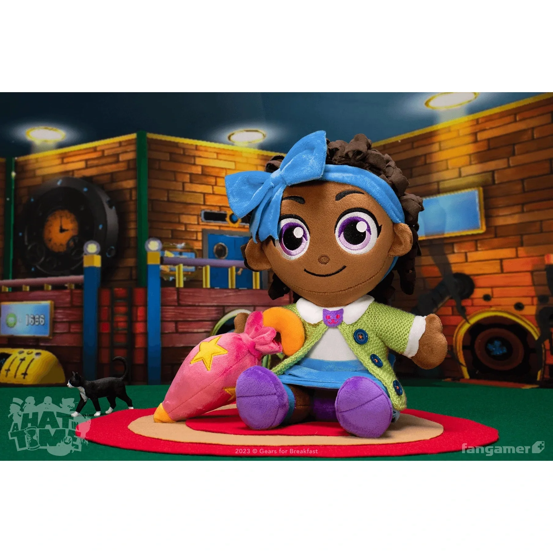 A Hat in Time Bow Kid 10.5" Plush Doll - Nina Matsumoto & Eyes5 - Fangamer - Image 3