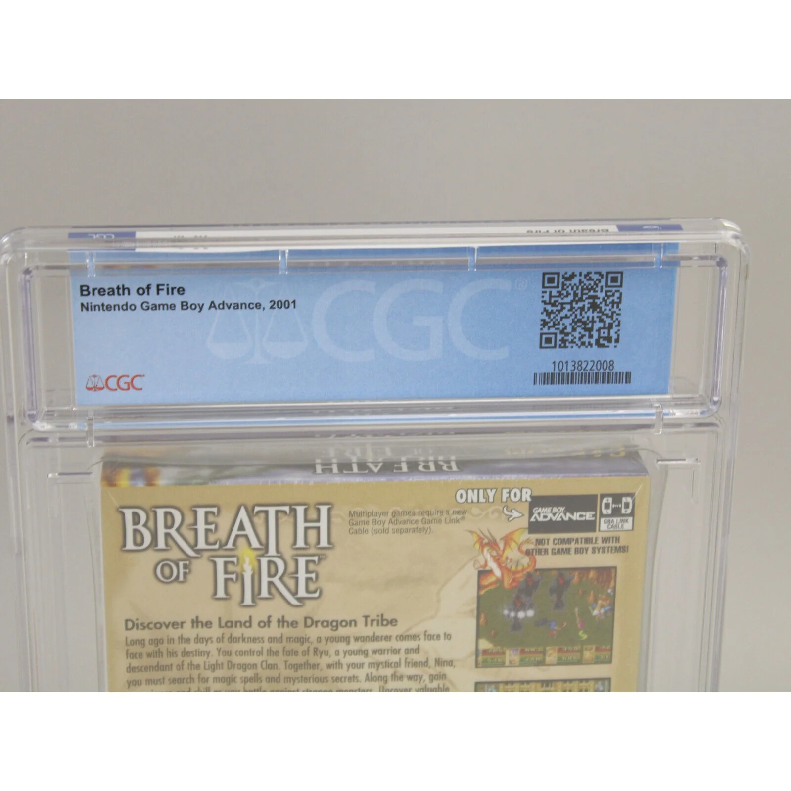 Breath of Fire Nintendo Game Boy Advance GBA New Sealed H-Seam CGC Graded 9.0 A+ - Image 4
