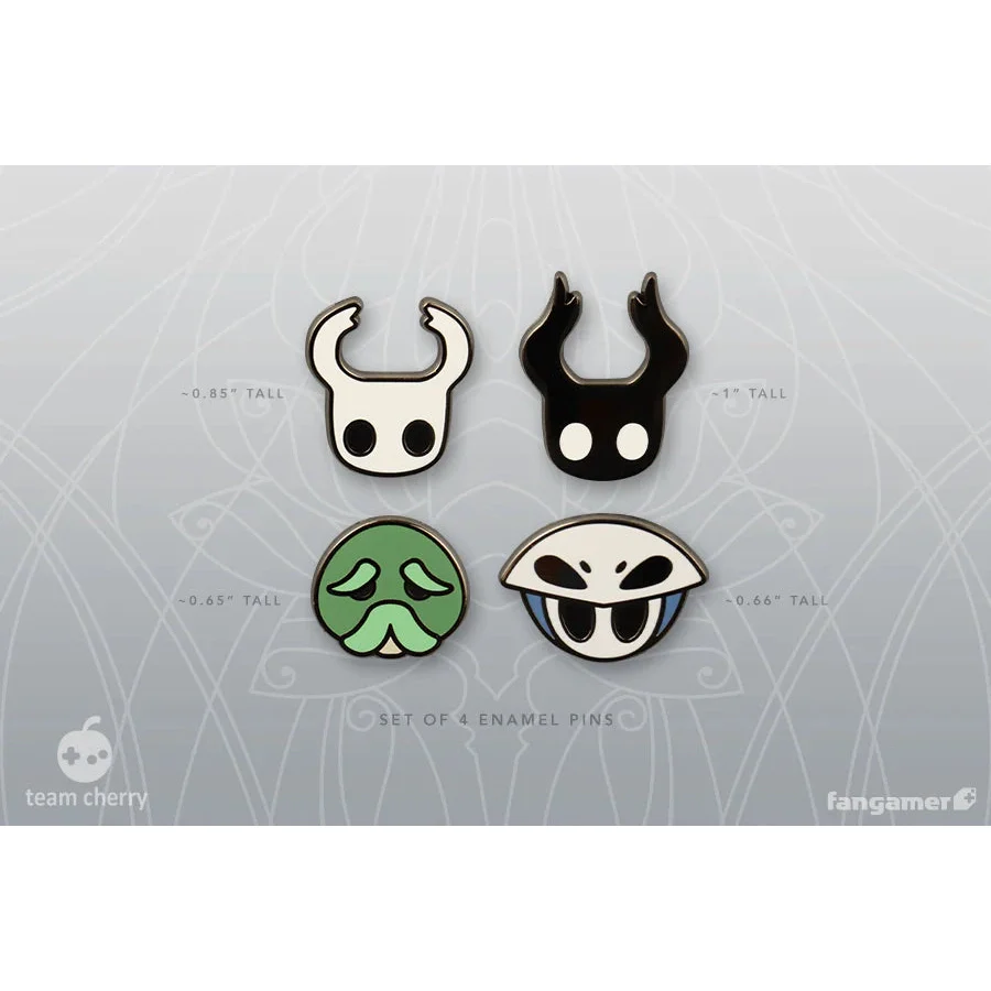 Hollow Knight Bug Heads Series 1 Pin Set - Jon Kay - Fangamer - Image 2