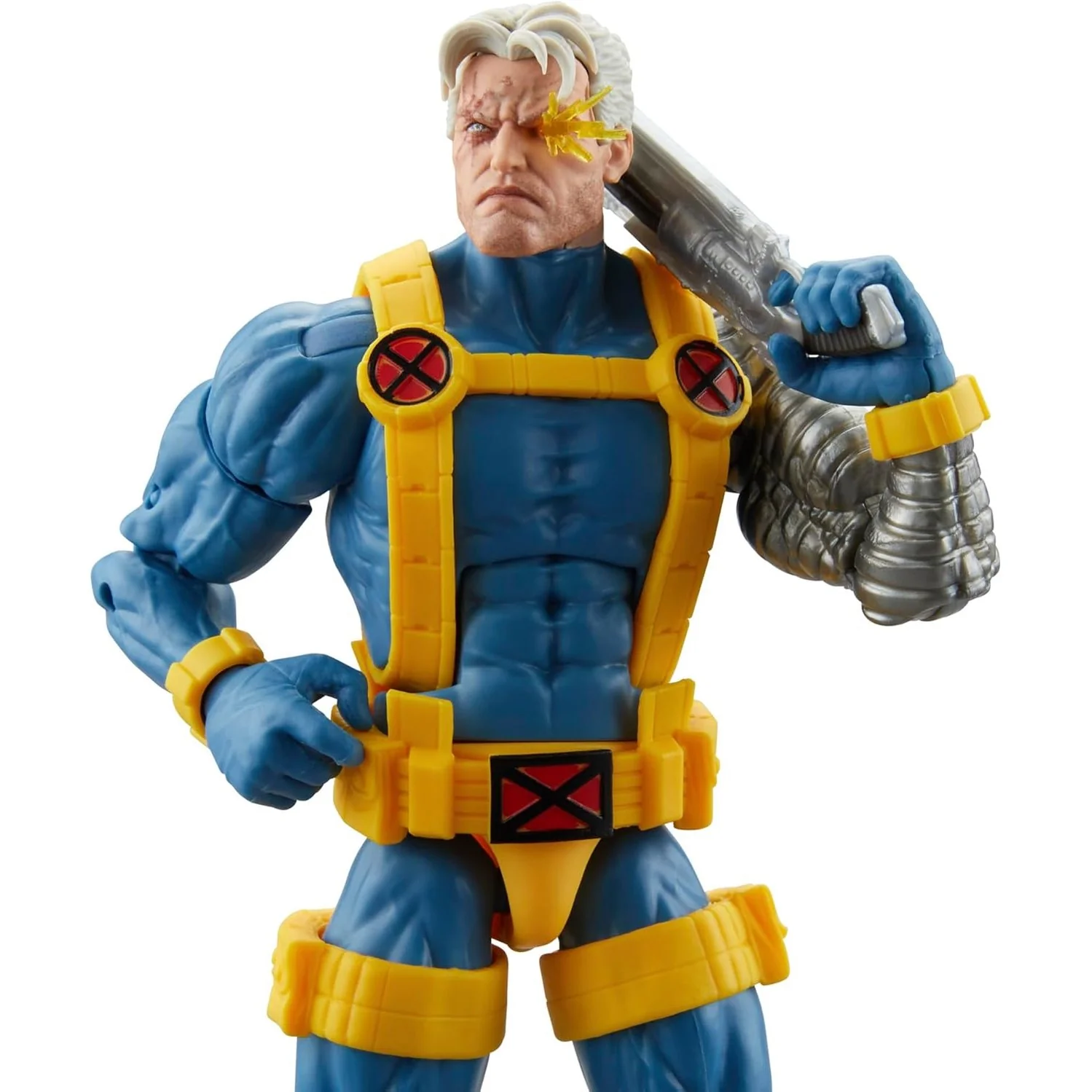 X-Men Cable Action Figure (Zabu BAF) - Hasbro - Marvel Legends - Image 3
