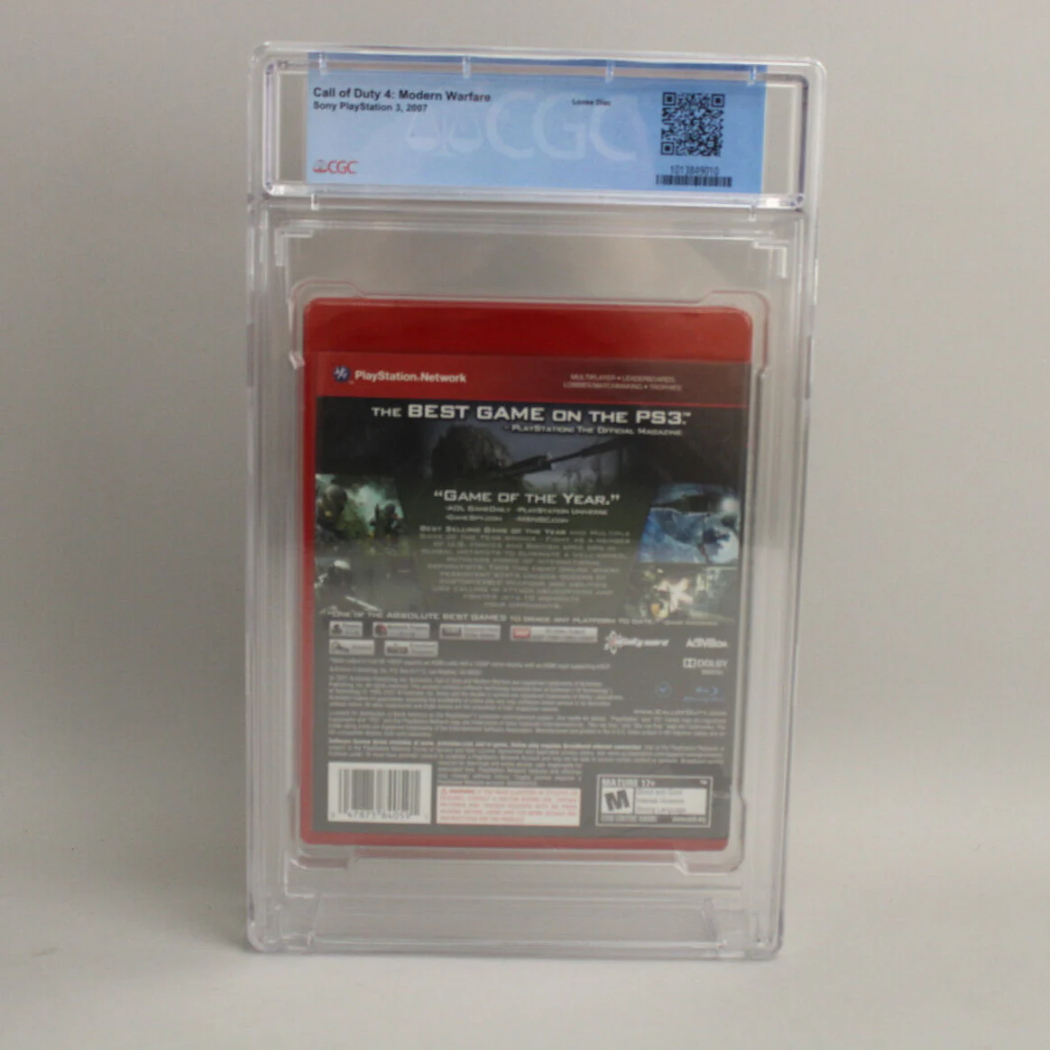 Call of Duty 4 Modern Warfare Sony PlayStation 3 PS3 New Sealed CGC Graded 6.5 B - Image 3